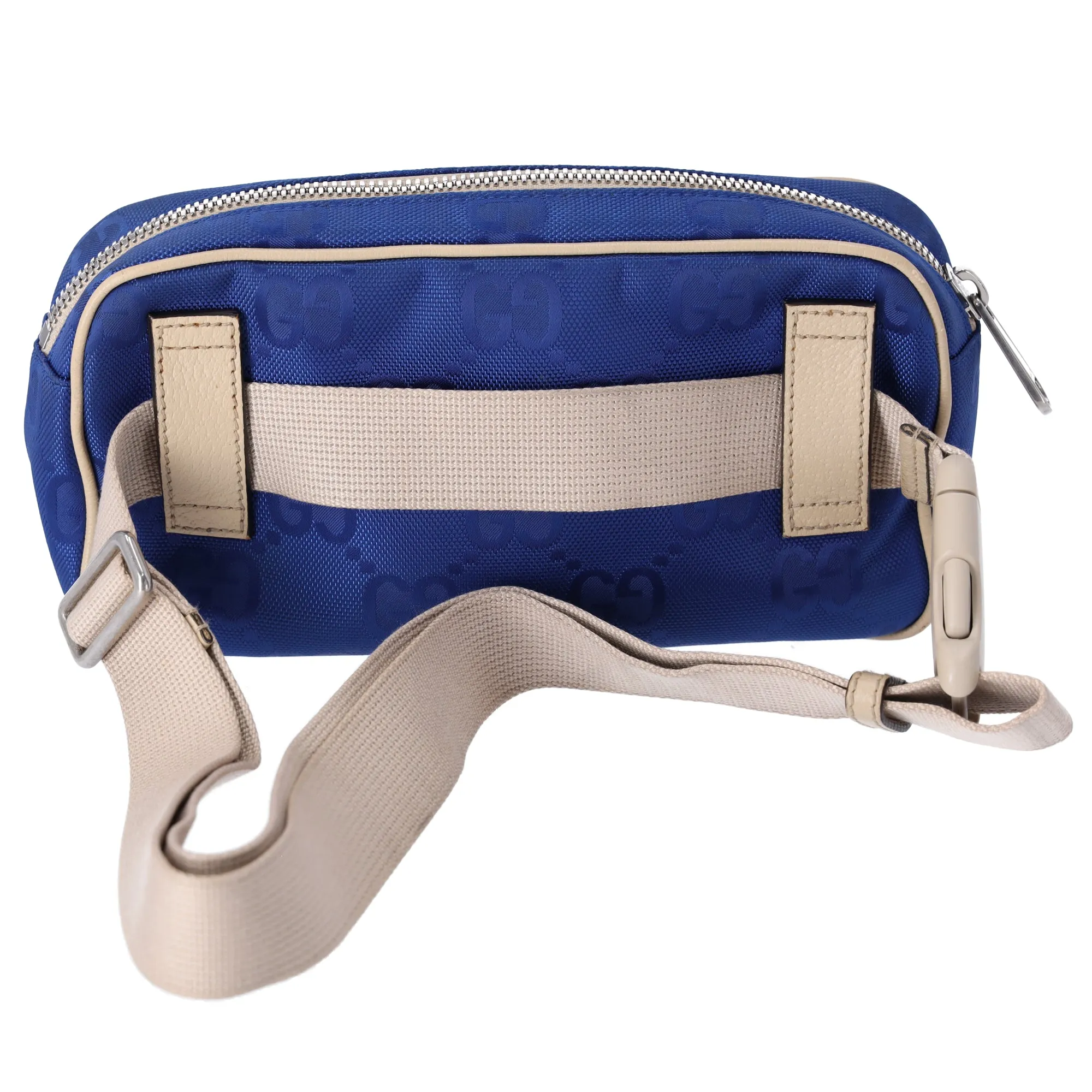 GUCCI Gucci Off The Grid Belt Bag Bum Bag 631341 Blue Beige Nylon sold by Gaby's Bags product image thumbnail 3