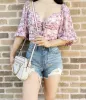 Michael Kors Jet Set East West Chain Crossbody Vanilla MK Powder Blush Pink sold by Gaby's Bags