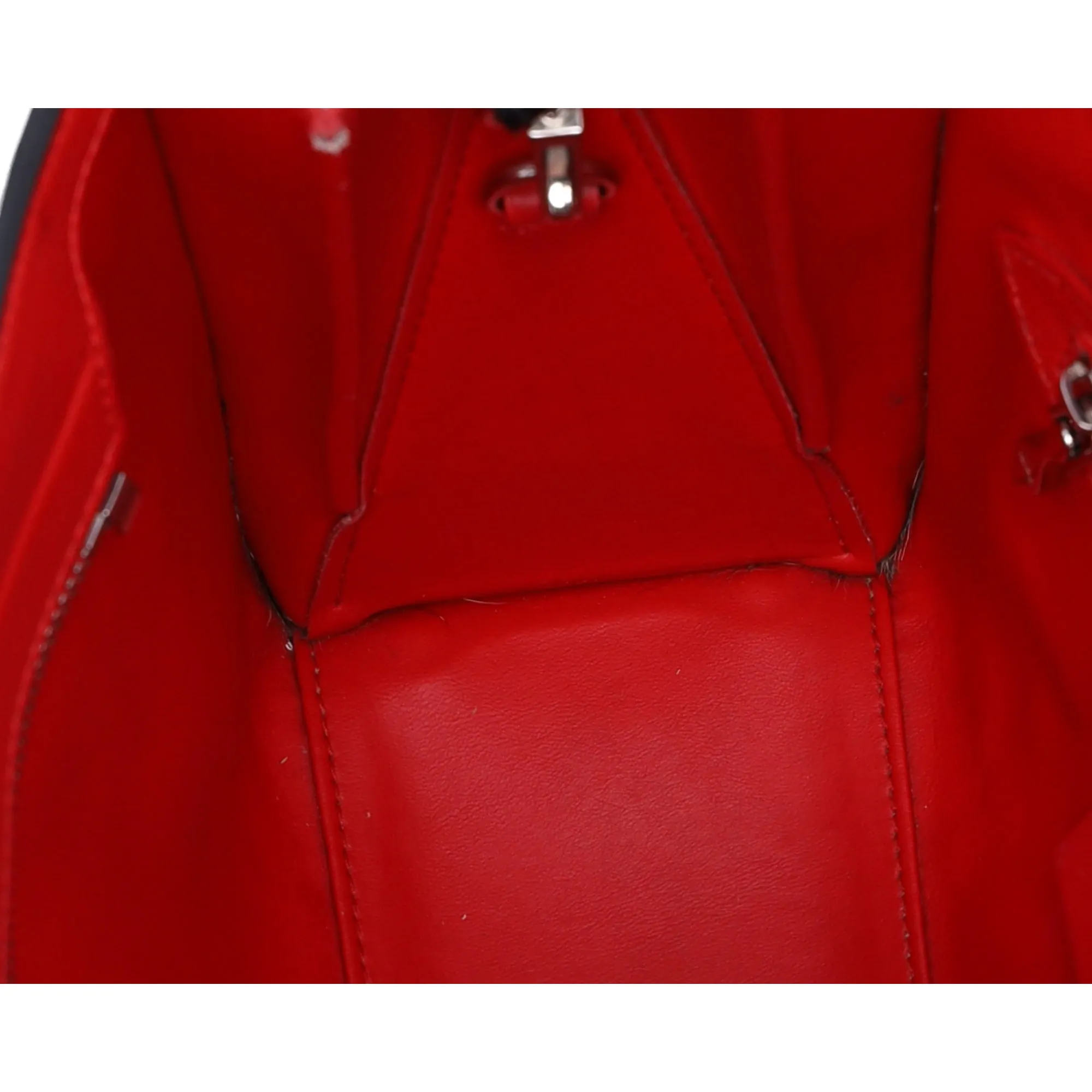 Christian Louboutin Paloma S Mini Handbag Black Silver Red Leather Nylon sold by Gaby's Bags product image thumbnail 2