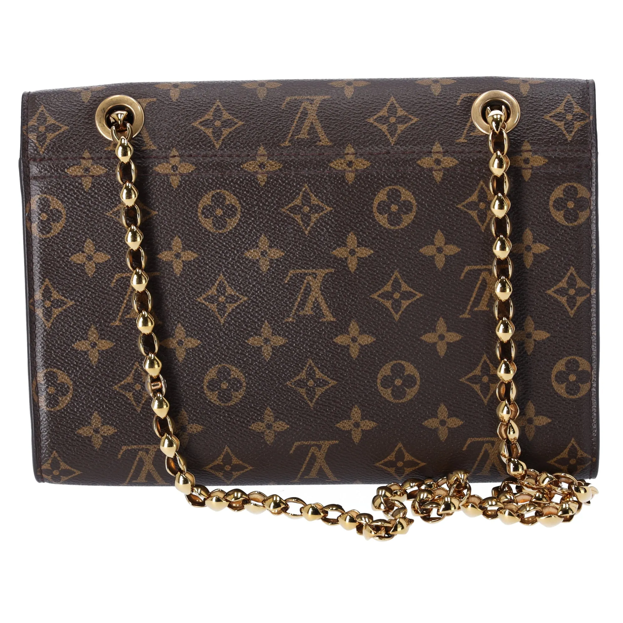 Louis Vuitton Victoire Chain Shoulder Bag Monogram Canvas M41732 Brown Raisin sold by Gaby's Bags product image thumbnail 3