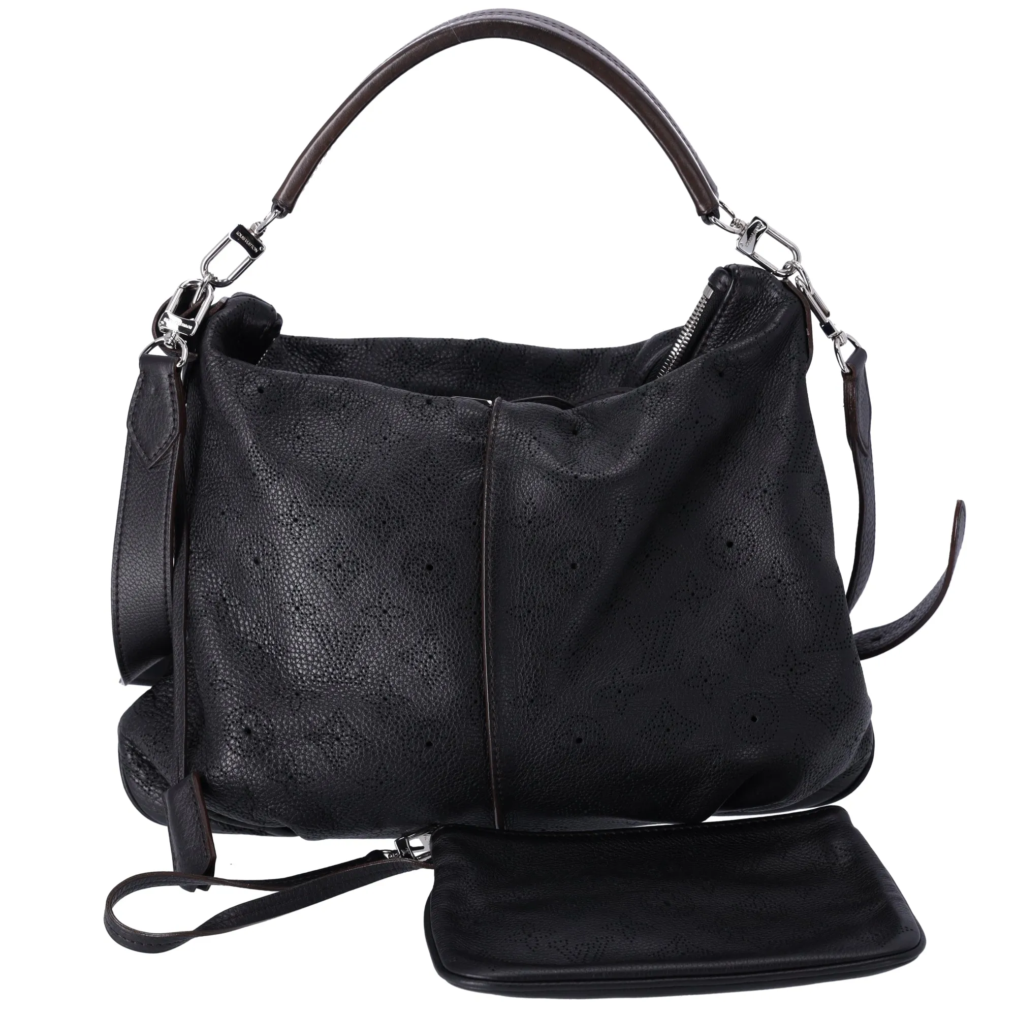 Louis Vuitton Selene PM Mahina Handbag M94314 Noir Mahina Leather sold by Gaby's Bags