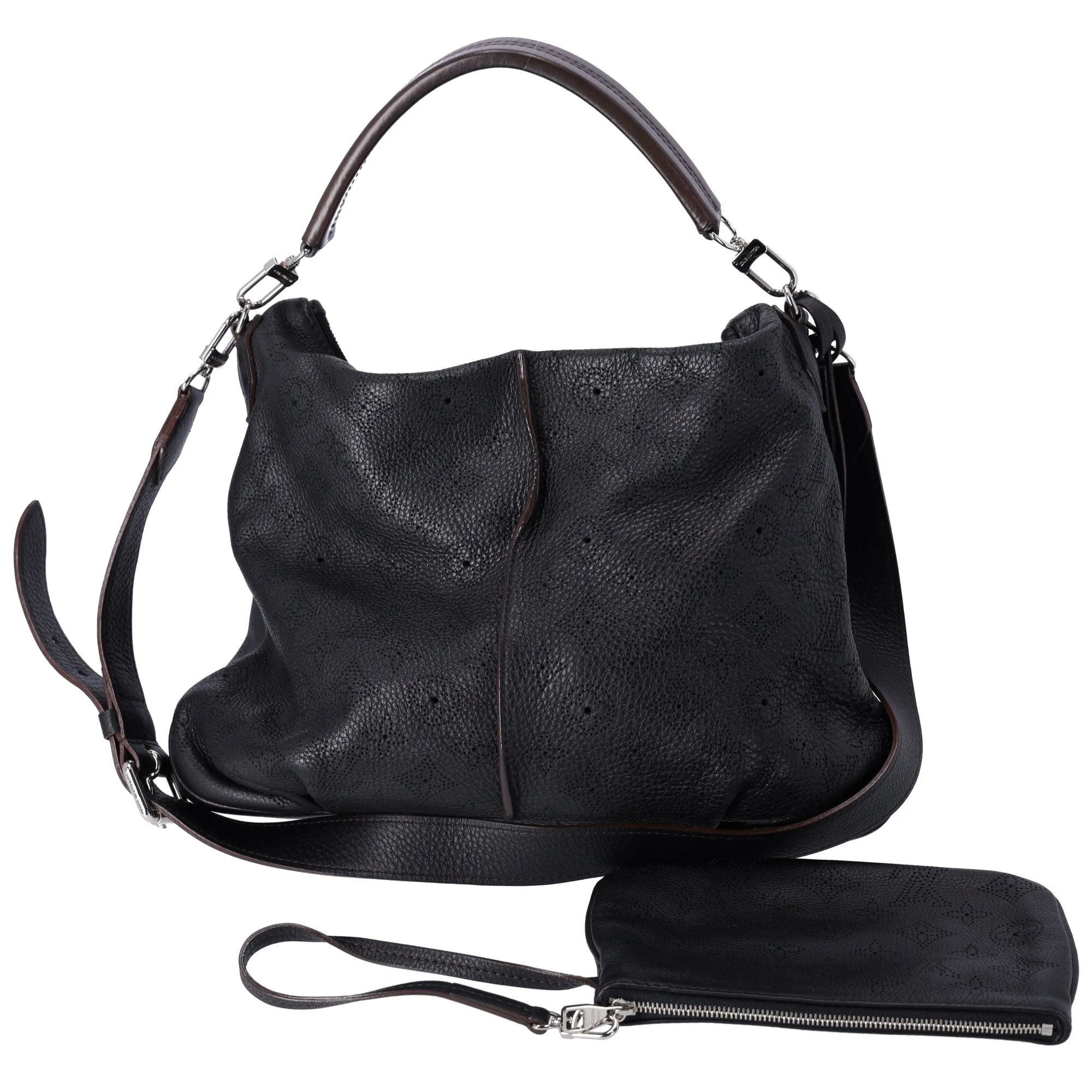 Louis Vuitton Selene PM Mahina Handbag M94314 Noir Mahina Leather sold by Gaby's Bags product image thumbnail 3