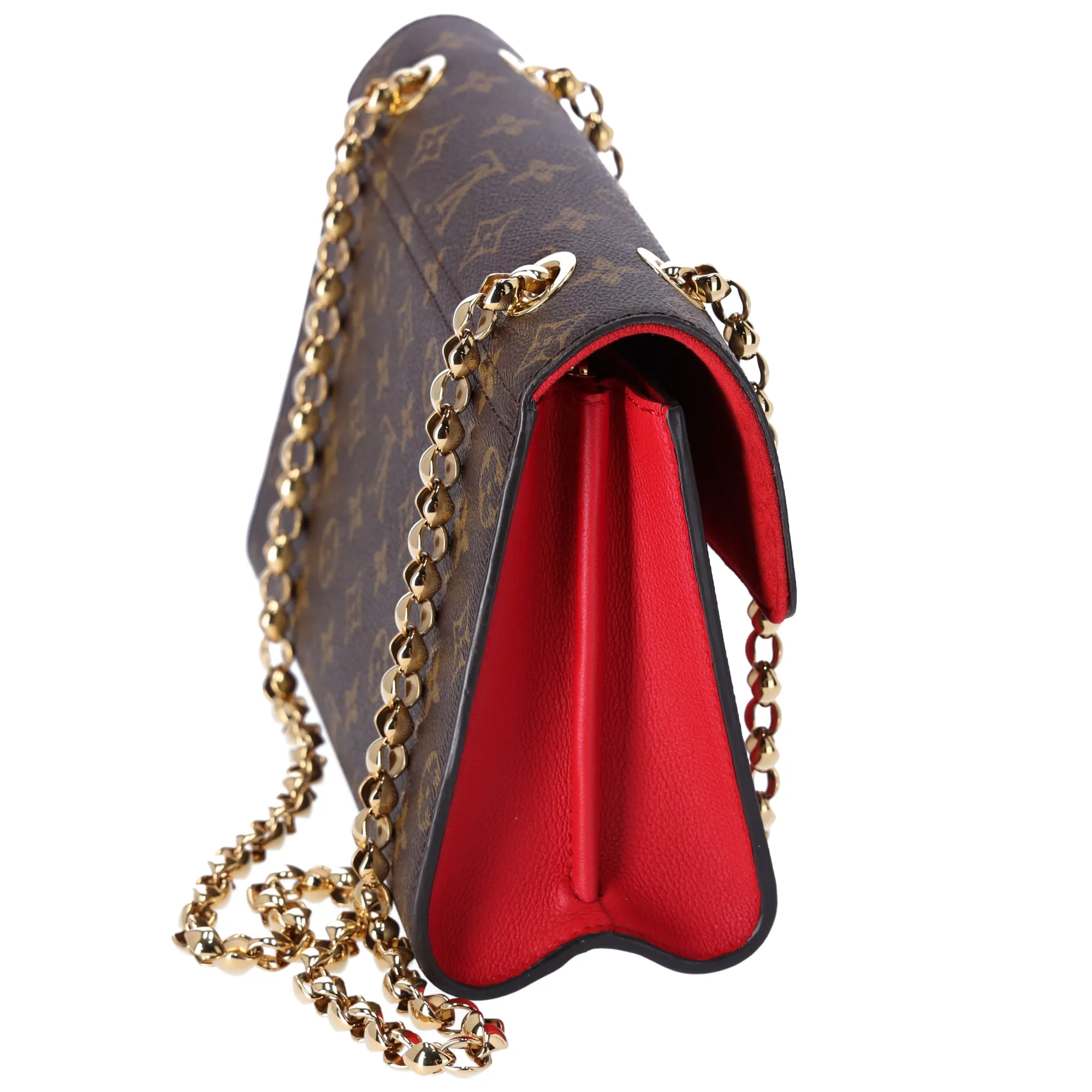 Louis Vuitton Victoire Monogram Shoulder Bag M41731 Cerise Red Canvas sold by Gaby's Bags product image thumbnail 4