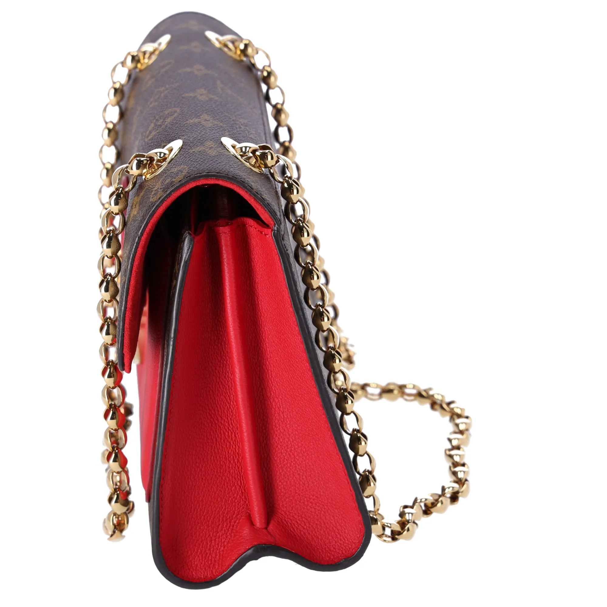 Louis Vuitton Victoire Monogram Shoulder Bag M41731 Cerise Red Canvas sold by Gaby's Bags product image thumbnail 2