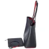 Christian Louboutin Cabata Small Tote Bag Black Leather + Pouch sold by Gaby's Bags