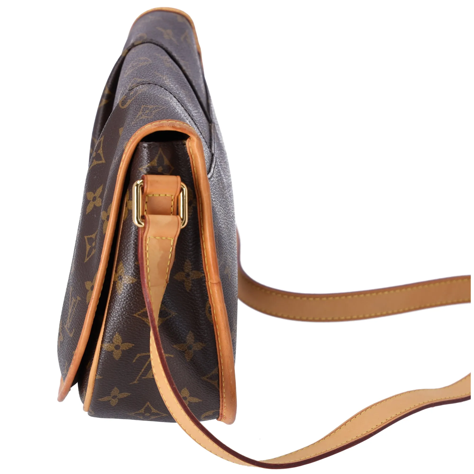 Louis Vuitton Menilmontant PM Brown Monogram Shoulder Bag M40474 sold by Gaby's Bags product image thumbnail 2