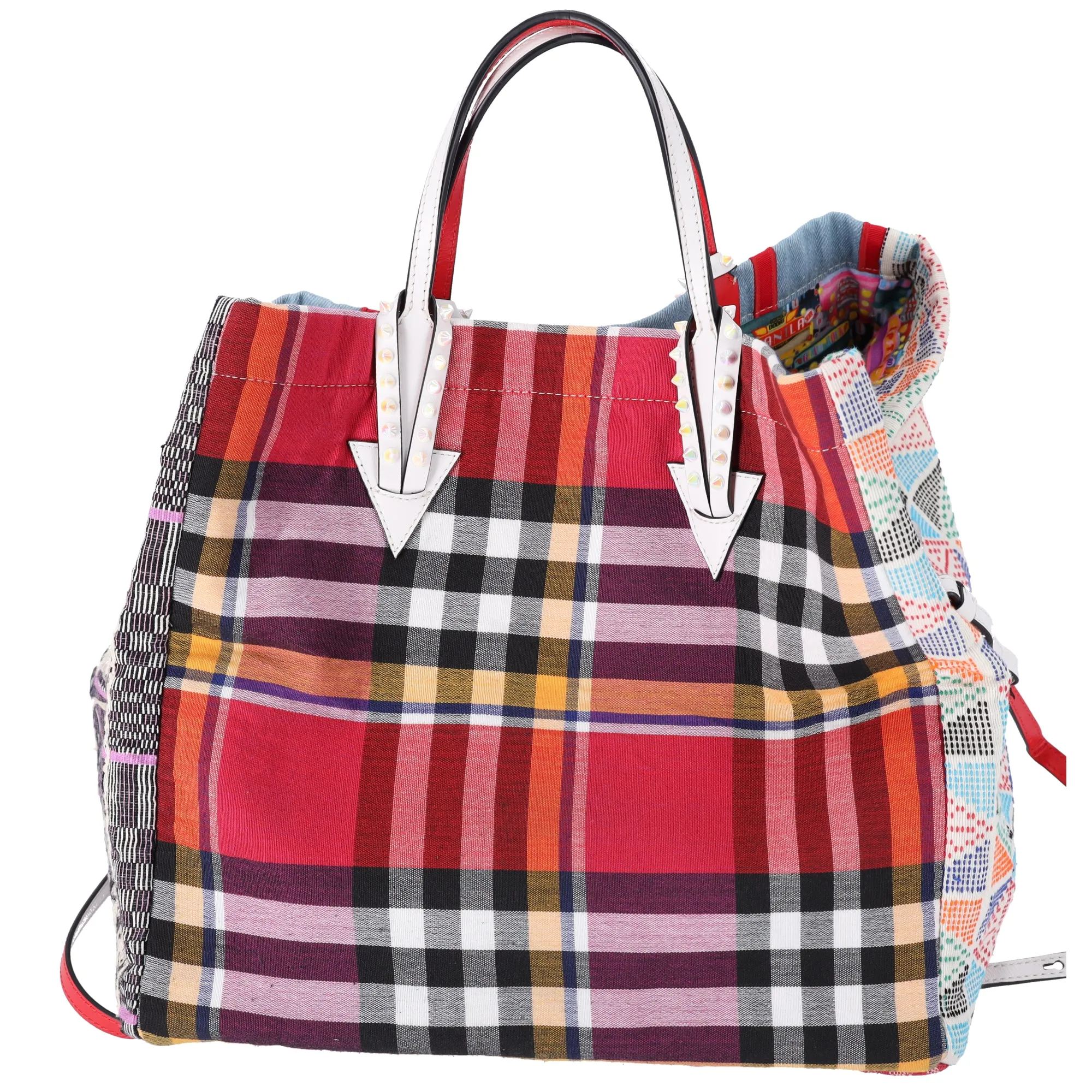Christian Louboutin Manilacaba Caba Large Tote Motif Embroidered Multicolor sold by Gaby's Bags product image thumbnail 4
