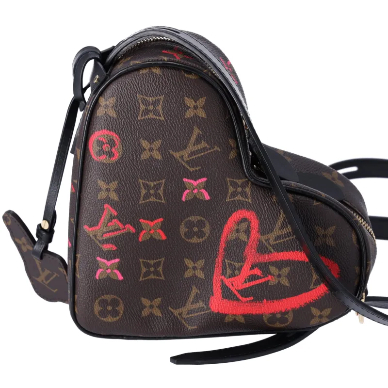 Louis Vuitton Sac Coeur Heart Shoulder Bag M45890 Monogram Canvas sold by Gaby's Bags