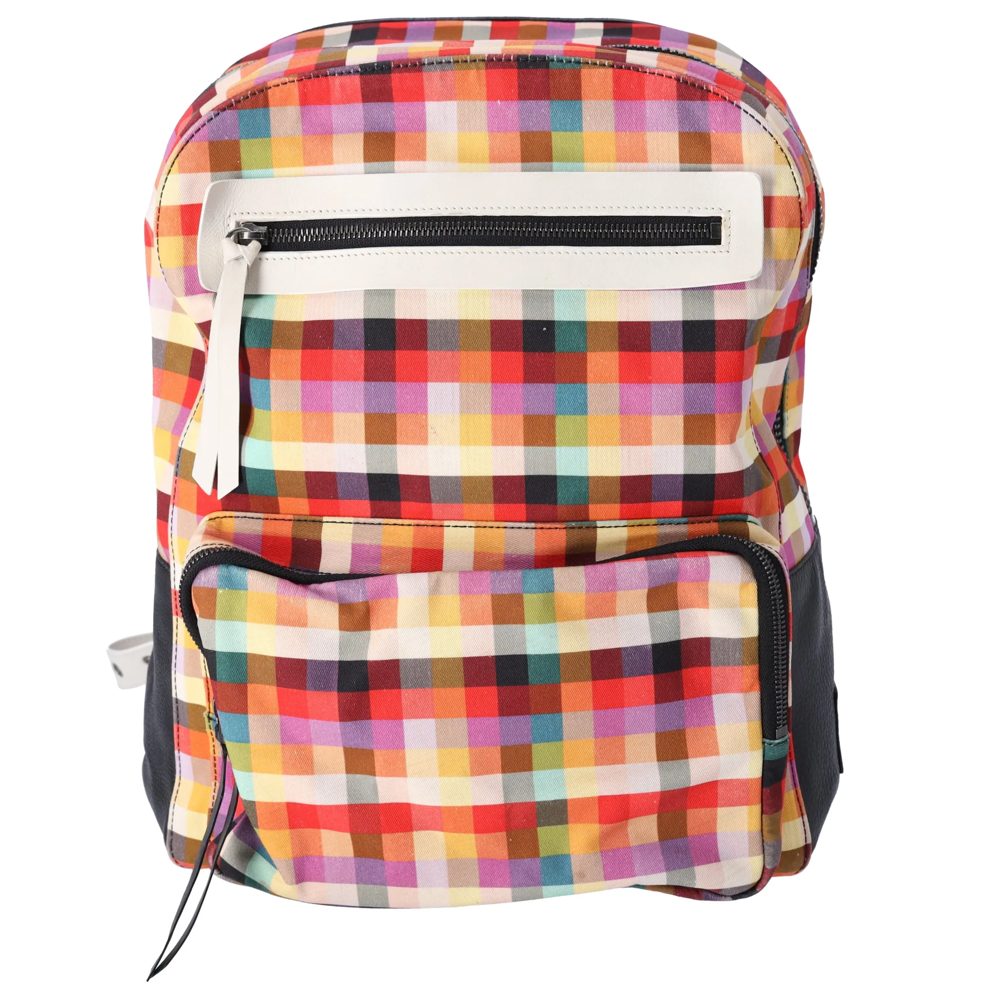 Christian Louboutin Aliosha Backpack Nylon Carreaux Multicolor Plaid sold by Gaby's Bags