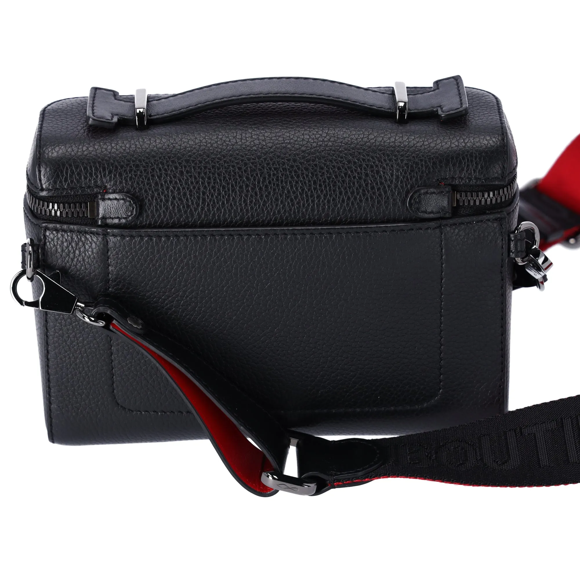 Christian Louboutin Kipi Pouch Small Vanity Shoulder Bag Black Leather sold by Gaby's Bags product image thumbnail 3