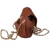 Prada Small Flap Shoulder Bag Quilted Nylon Brown sold by Gaby's Bags