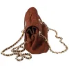 Prada Small Flap Shoulder Bag Quilted Nylon Brown sold by Gaby's Bags