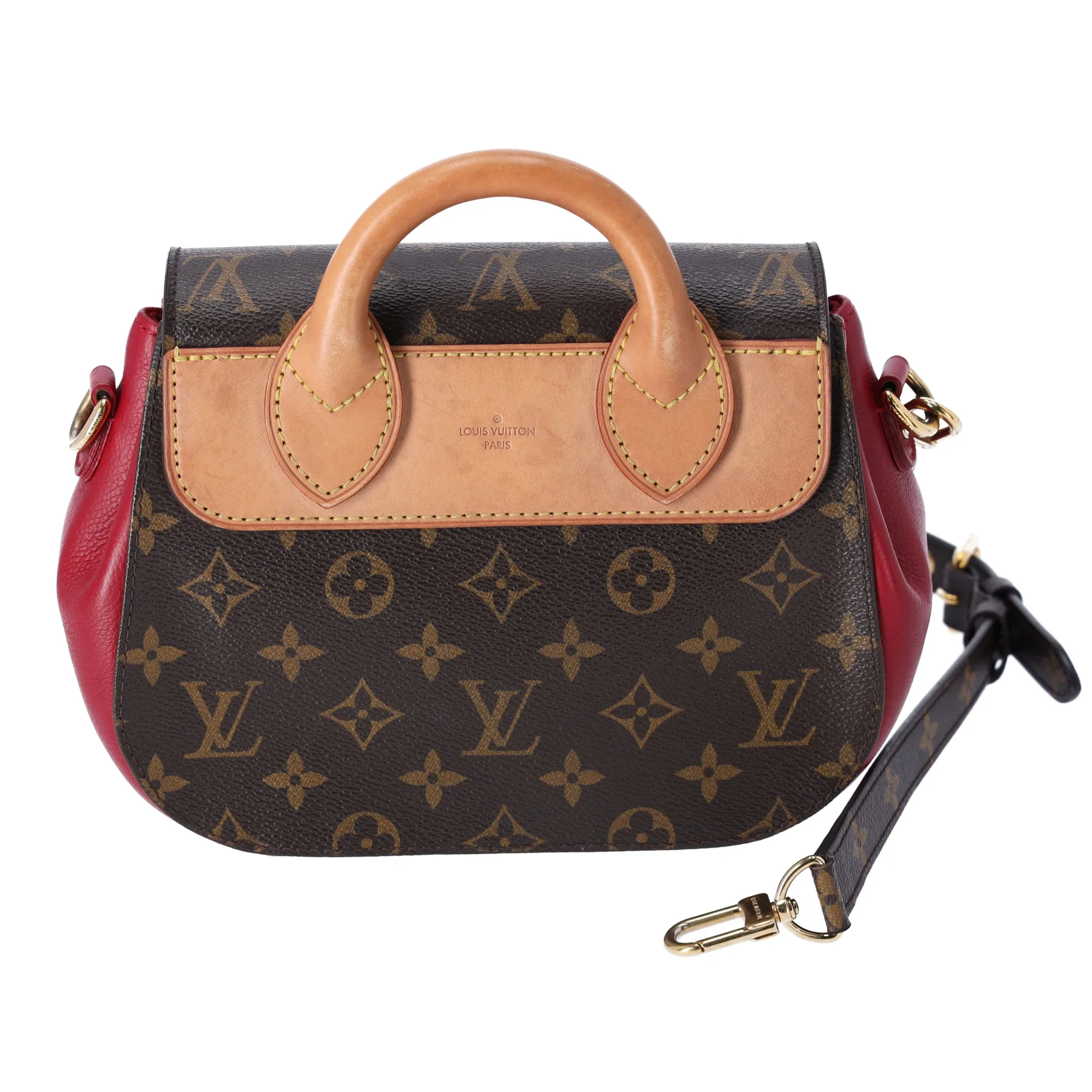 Louis Vuitton Eden PM Monogram Shoulder Bag M40731 Rouge Monogram Canvas sold by Gaby's Bags product image thumbnail 3