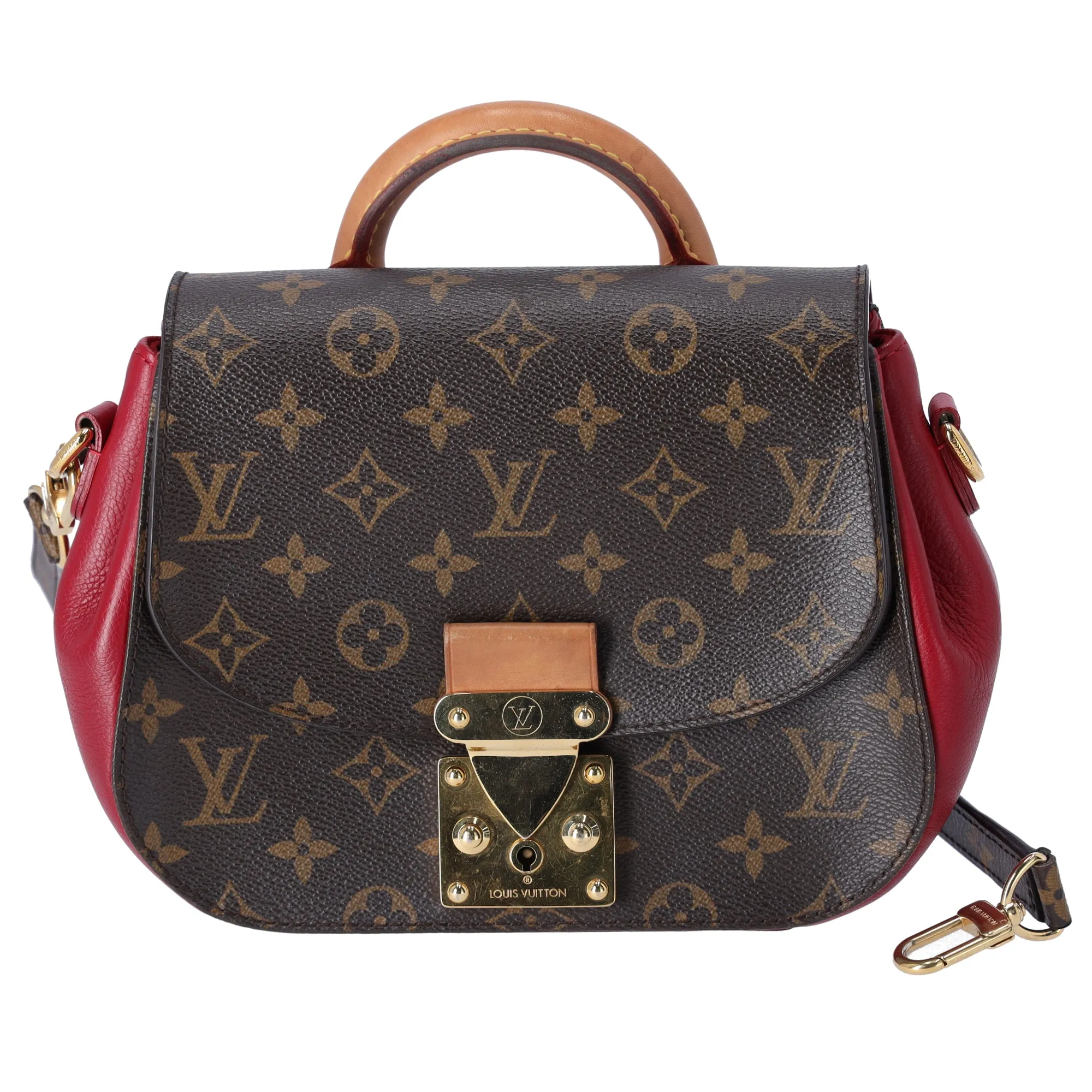 Louis Vuitton Eden PM Monogram Shoulder Bag M40731 Rouge Monogram Canvas sold by Gaby's Bags