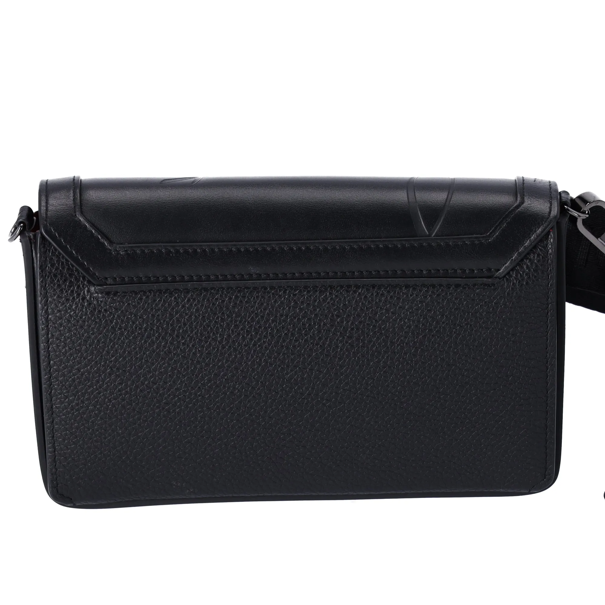 Christian Louboutin Explorer Trunk Wallet Crossbody 3235297B260 Black Leather sold by Gaby's Bags product image thumbnail 3