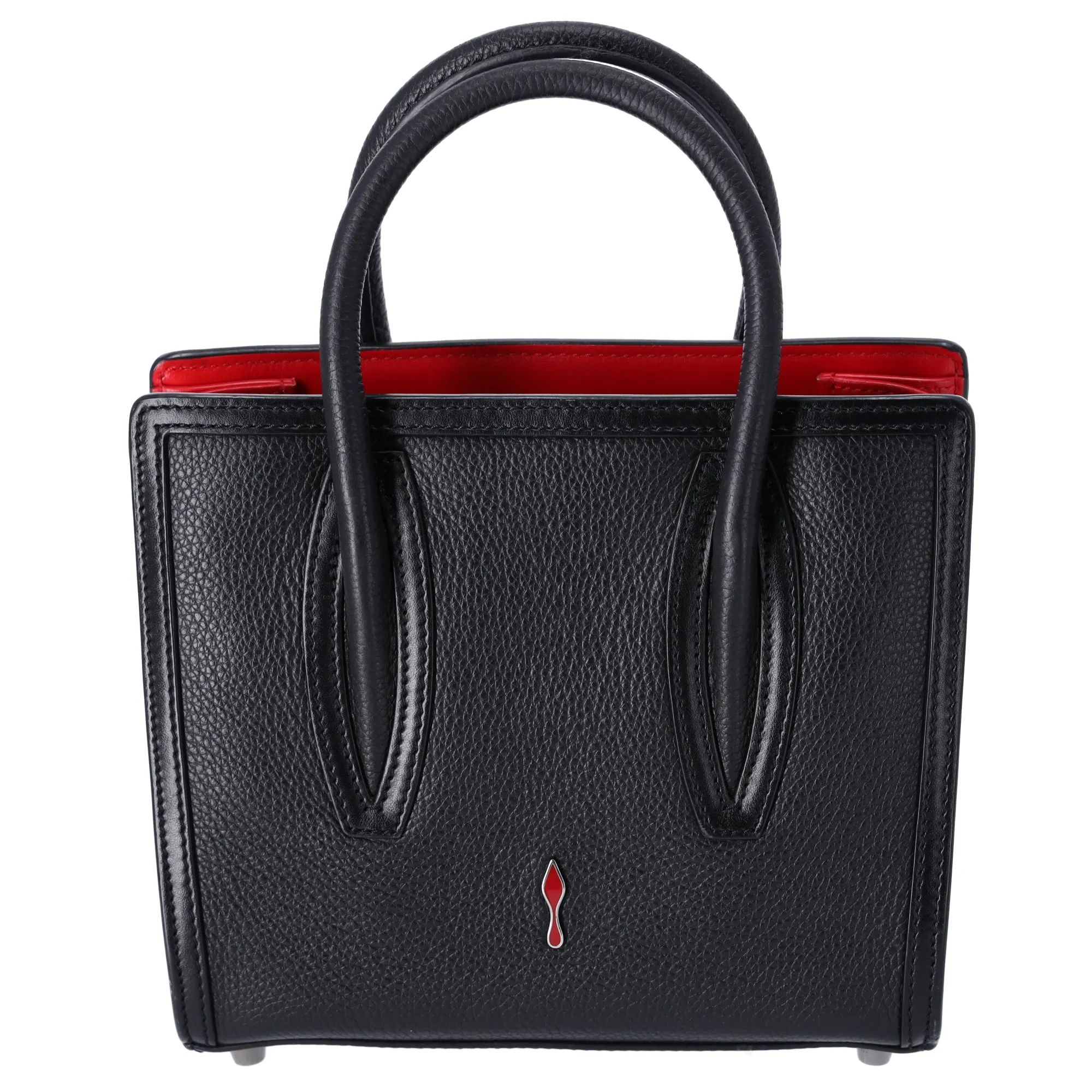 Christian Louboutin Paloma S Mini Handbag Black on Black Studded Leather sold by Gaby's Bags product image thumbnail 3