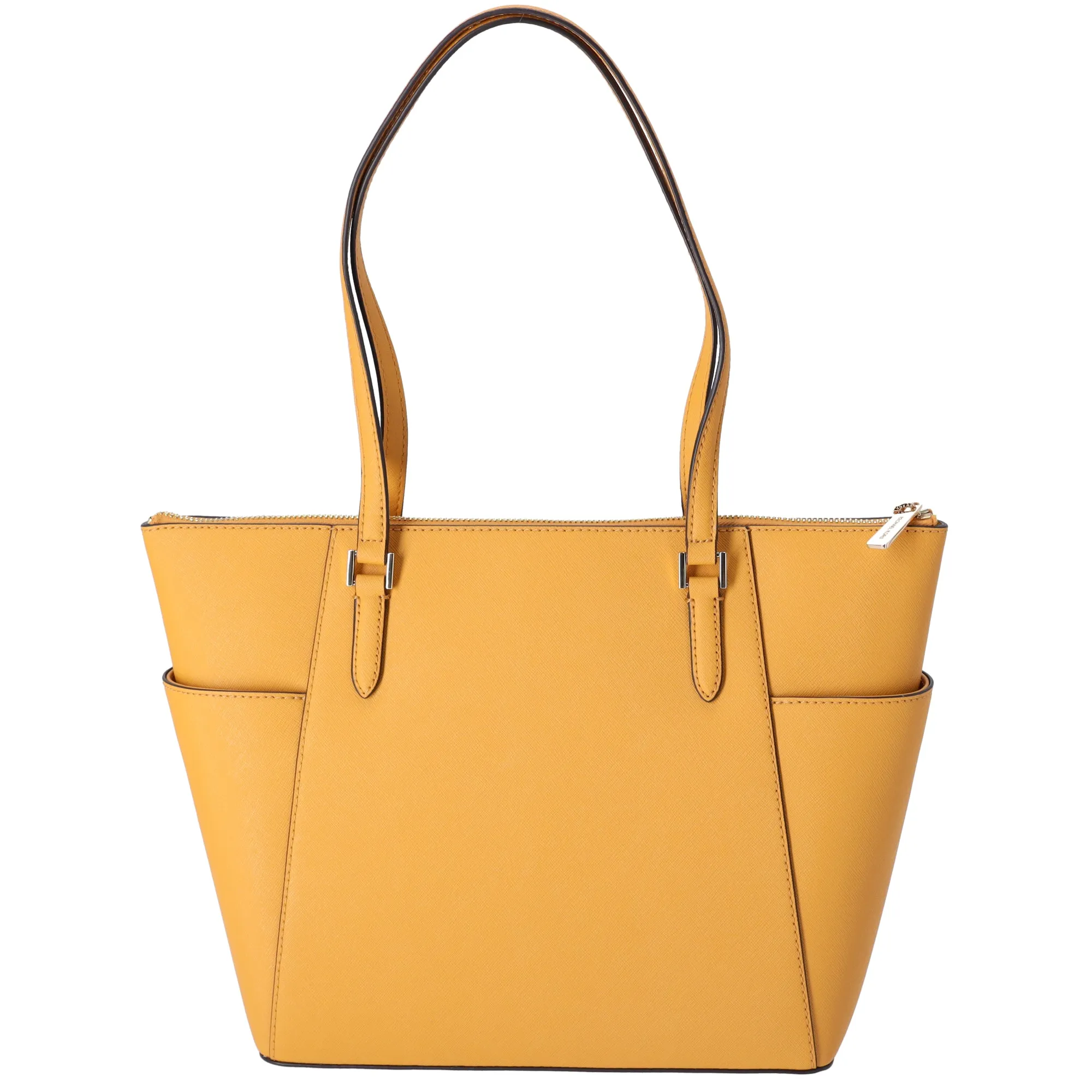 Michael Kors Charlotte Large Top Zip Leather Tote Golden Rod Yellow sold by Gaby's Bags product image thumbnail 4