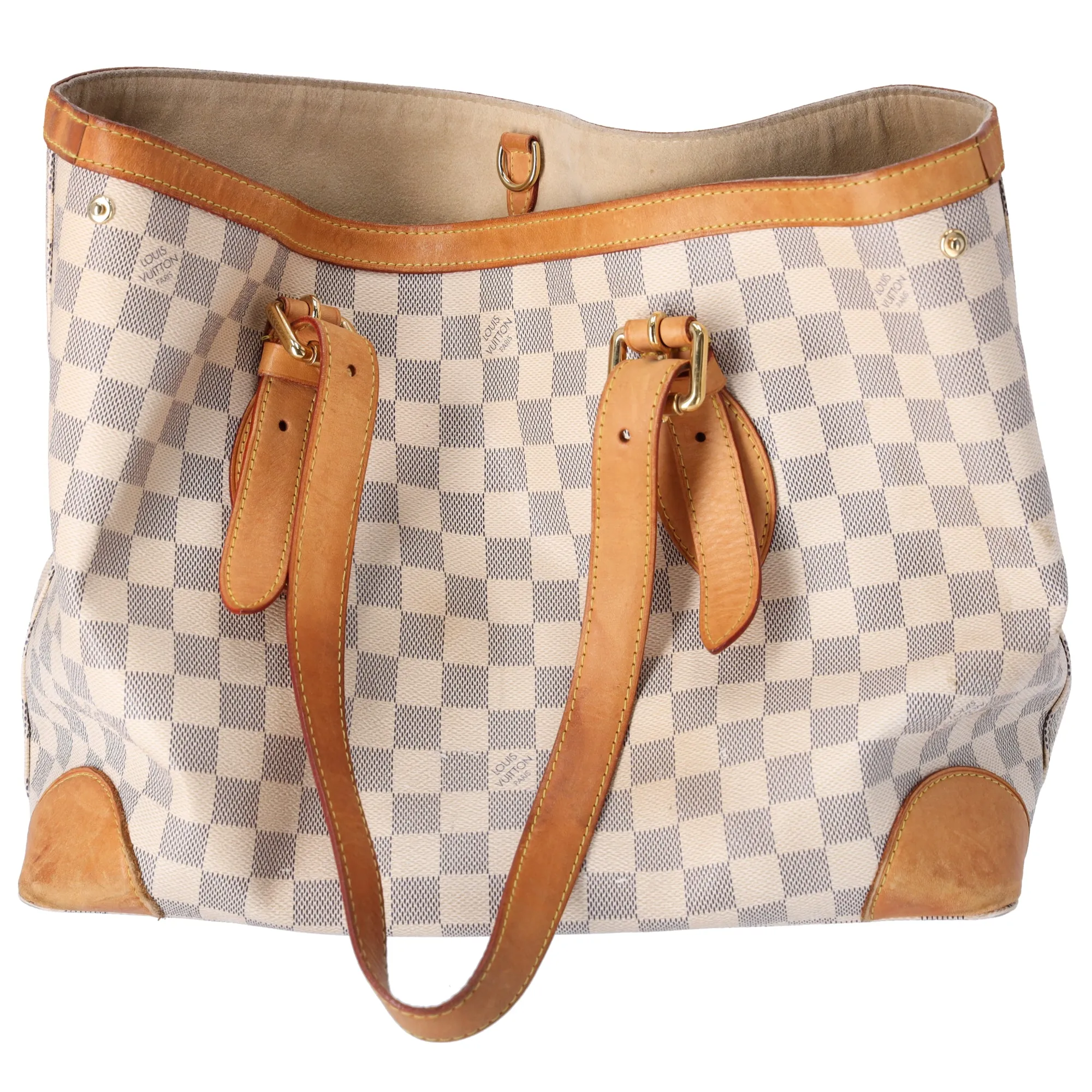 Louis Vuitton Hampstead MM Damier Azur Shoulder Bag N51206 sold by Gaby's Bags product image thumbnail 3