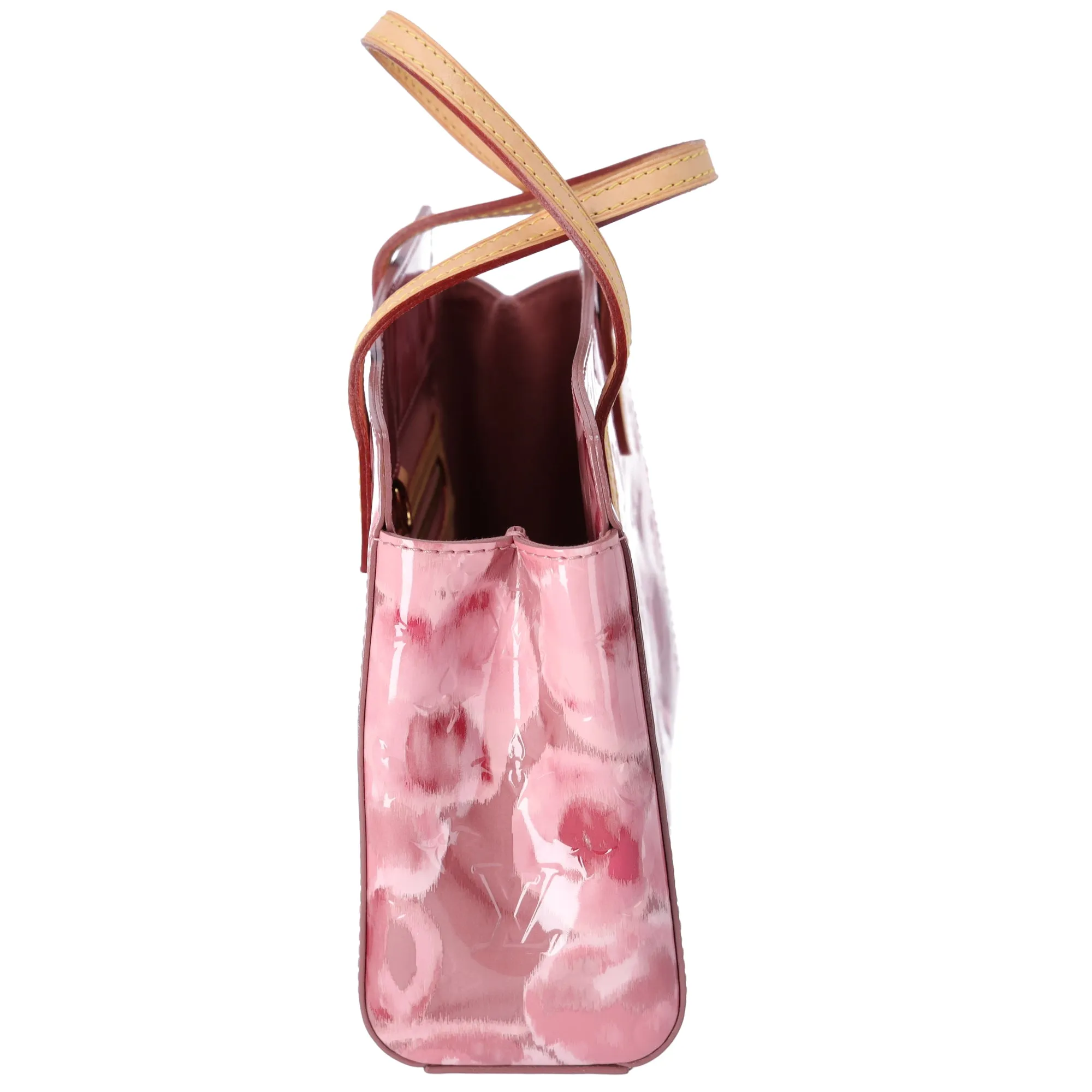Louis Vuitton Catalina BB Monogram Ikat Tote Bag M90040 Rose Velours Floral sold by Gaby's Bags product image thumbnail 4