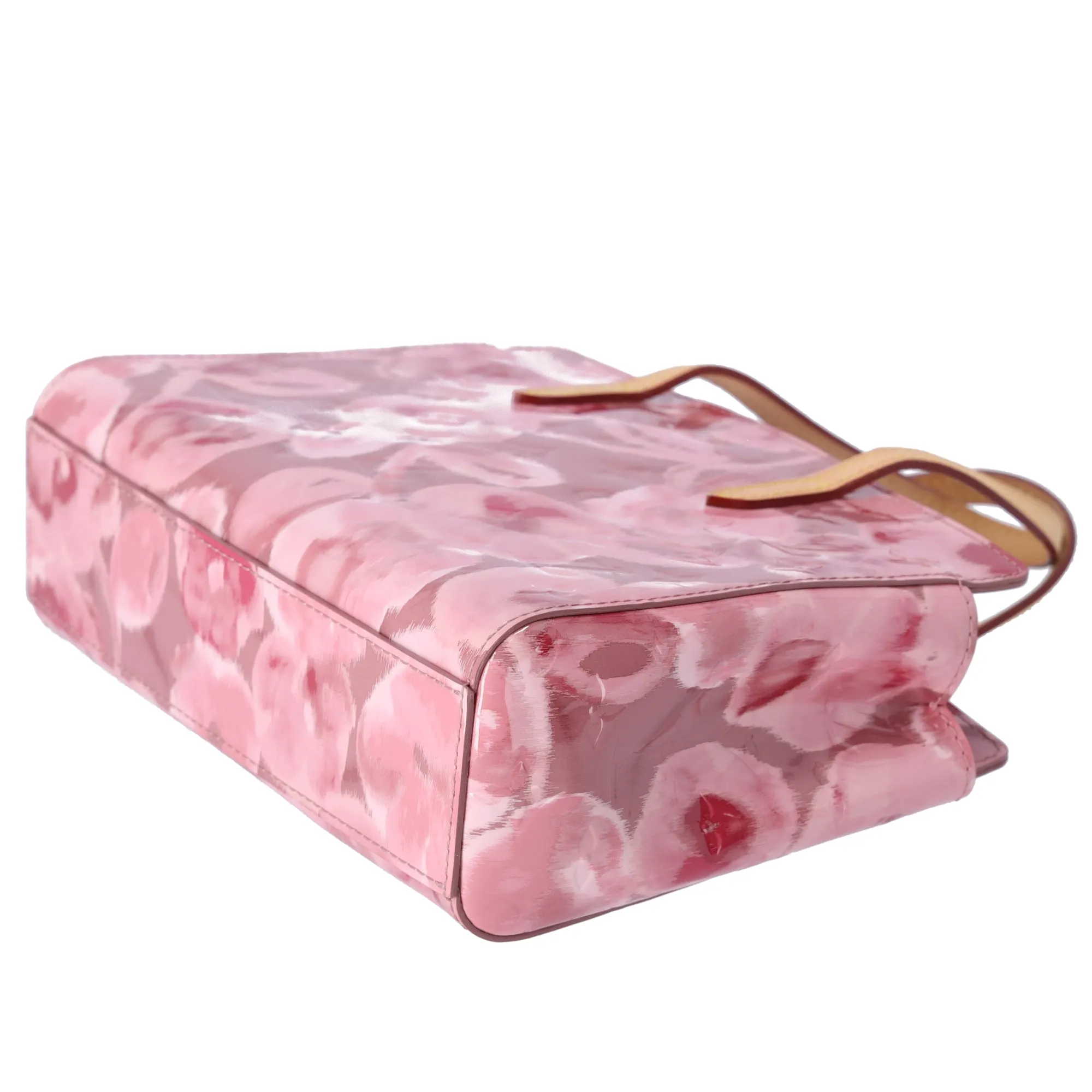 Louis Vuitton Catalina BB Monogram Ikat Tote Bag M90040 Rose Velours Floral sold by Gaby's Bags product image thumbnail 5