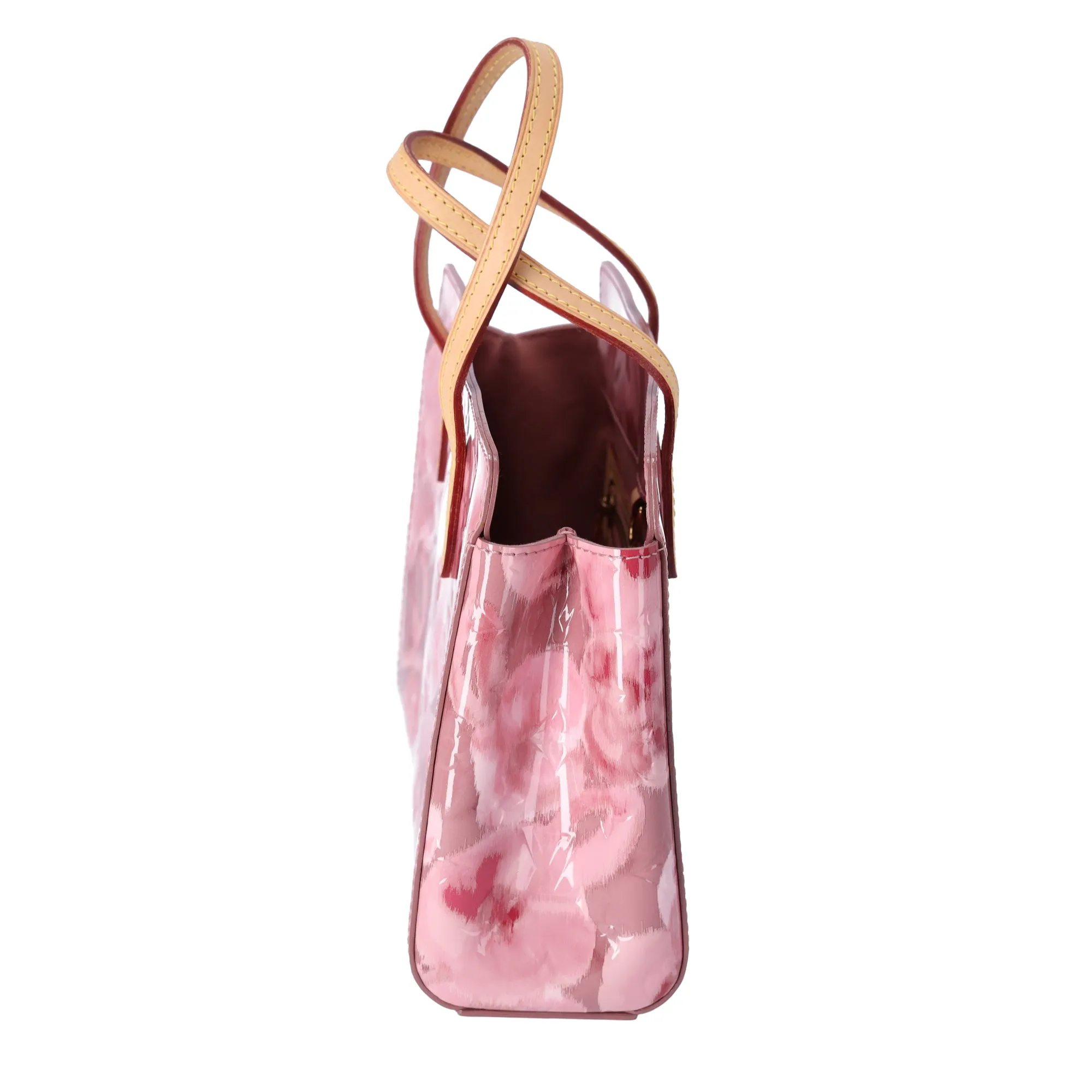Louis Vuitton Catalina BB Monogram Ikat Tote Bag M90040 Rose Velours Floral sold by Gaby's Bags product image thumbnail 2
