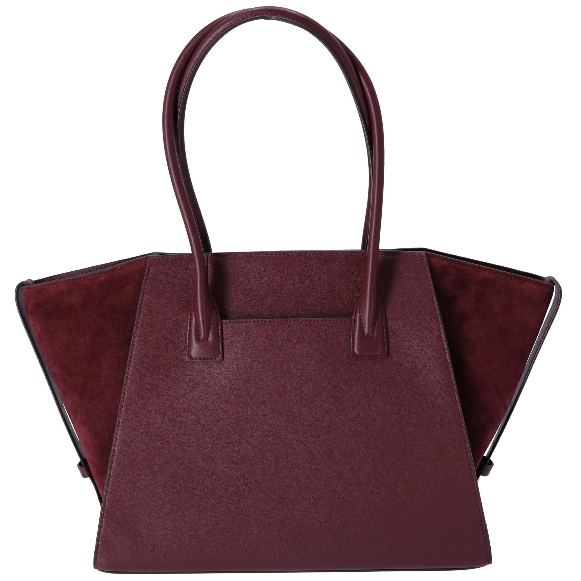 Michael Kors Avril XL Extra Large Top Zip Tote Shoulder Leather Bag Oxblood sold by Gaby's Bags product image thumbnail 3