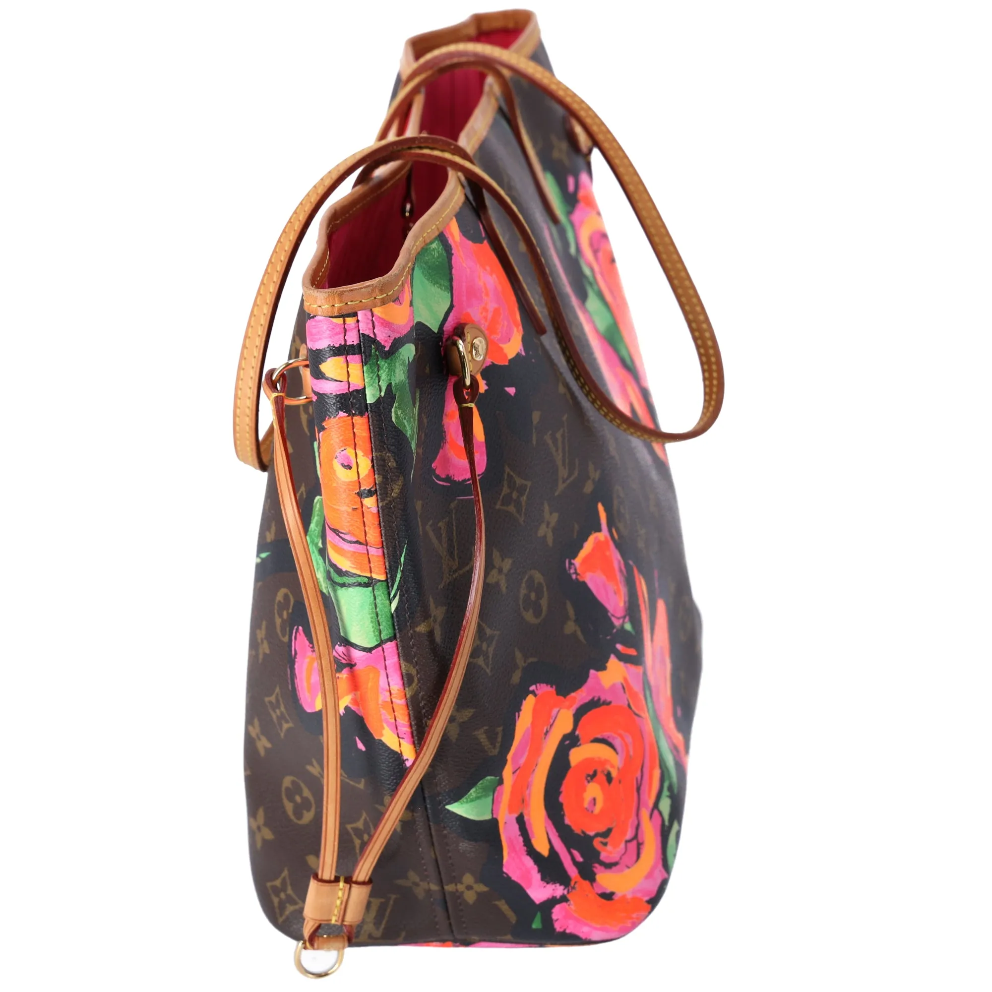 Louis Vuitton Neverfull MM Monogram Rose Tote Bag M48613 Brown Pink sold by Gaby's Bags product image thumbnail 5