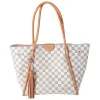 Louis Vuitton Damier Azur Propriano Tote Rose Ballerine Pink N44027 sold by Gaby's Bags