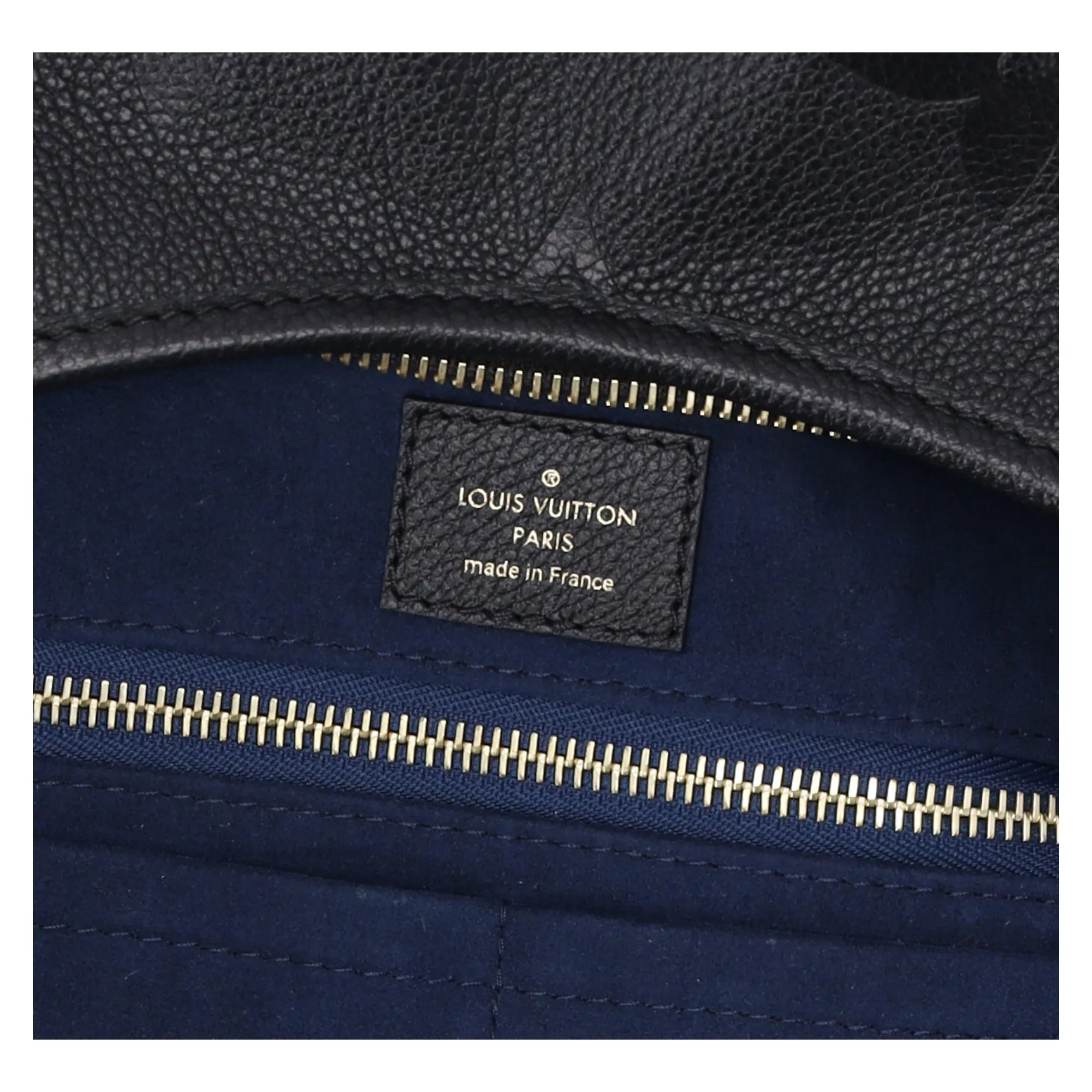 Louis Vuitton Carryall Zip NM PM Hobo M46288 Noir Monogram Empreinte + Pouch sold by Gaby's Bags product image thumbnail 3