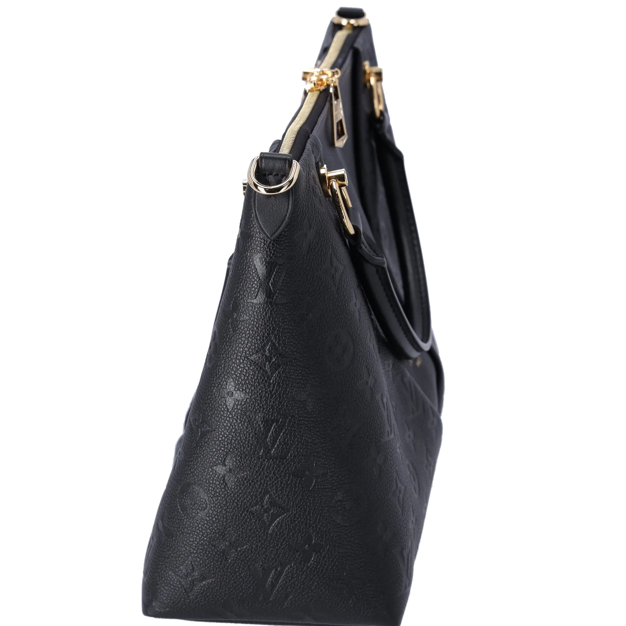 Louis Vuitton V Tote MM Monogram Empreinte Tote Bag M44421 Black Noir sold by Gaby's Bags product image thumbnail 5