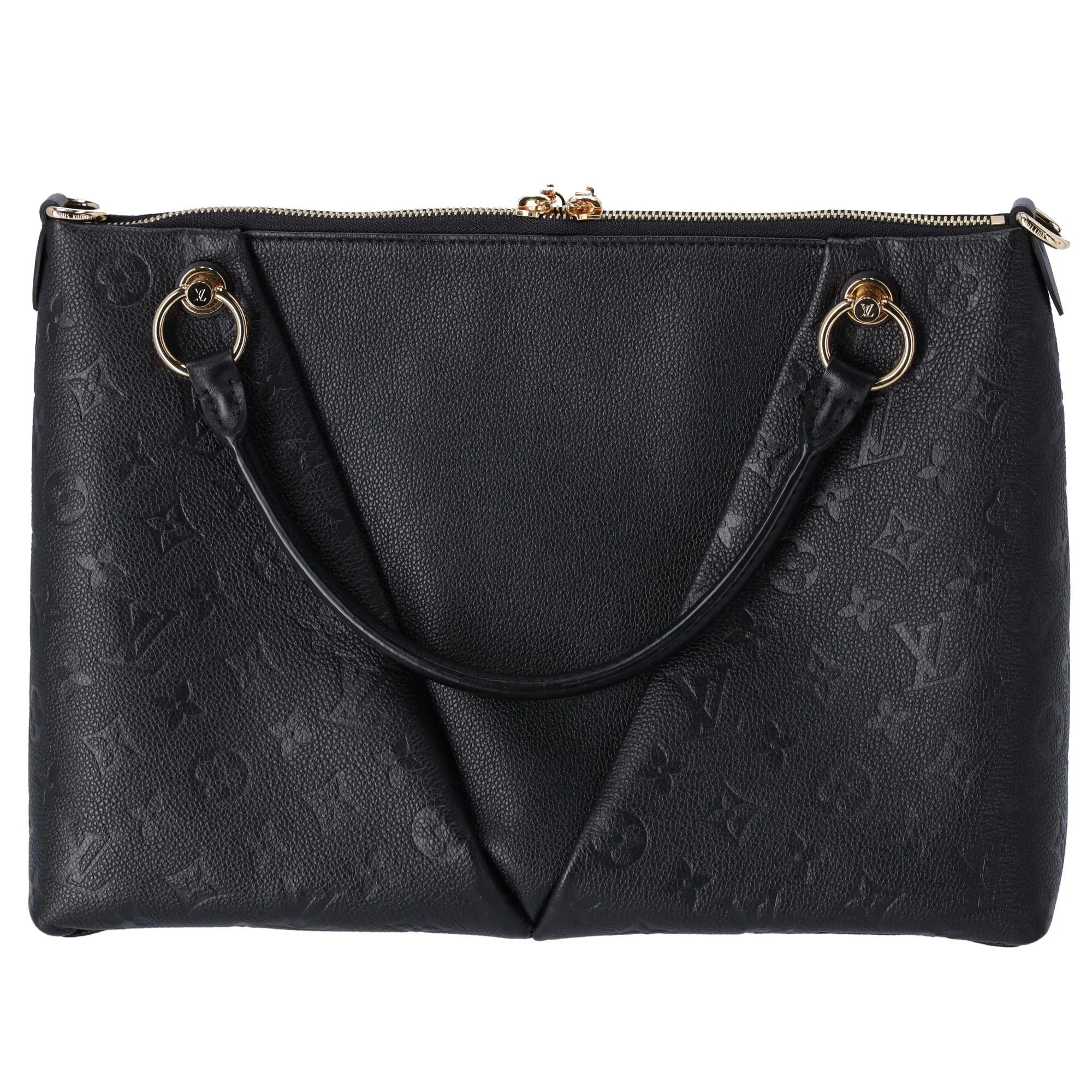 Louis Vuitton V Tote MM Monogram Empreinte Tote Bag M44421 Black Noir sold by Gaby's Bags product image thumbnail 4