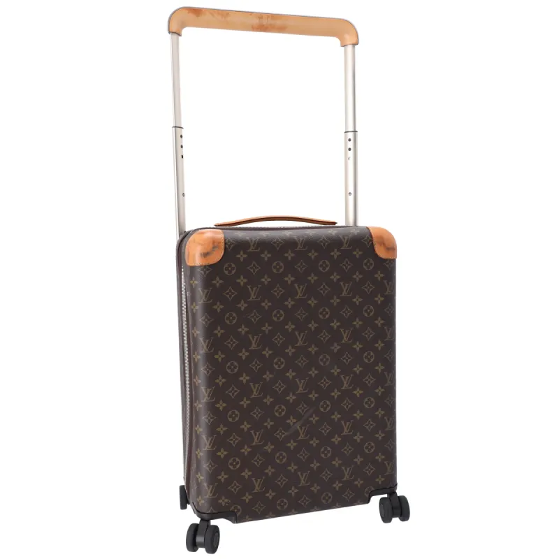 Louis Vuitton Horizon 50 Monogram Suitcase Carry on M23209 Brown Gold sold by Gaby's Bags