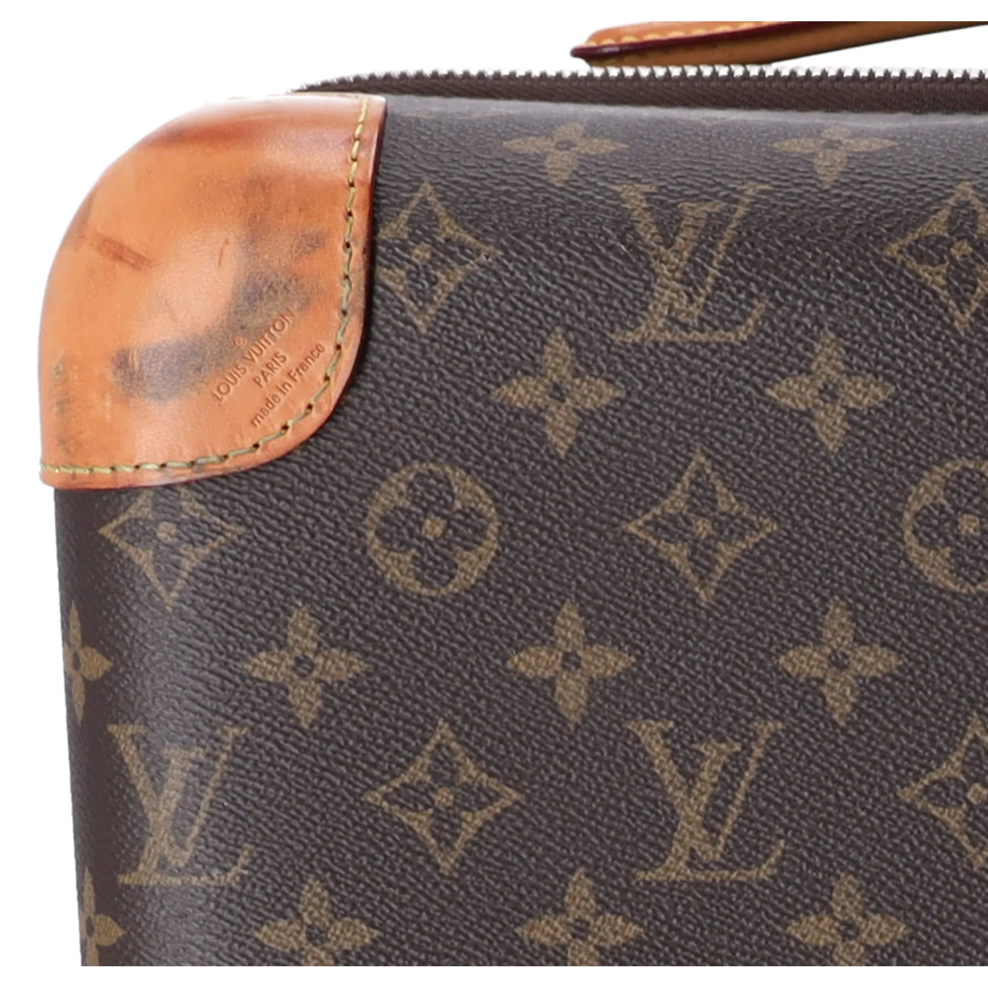 Louis Vuitton Horizon 50 Monogram Suitcase Carry on M23209 Brown Gold sold by Gaby's Bags product image thumbnail 5