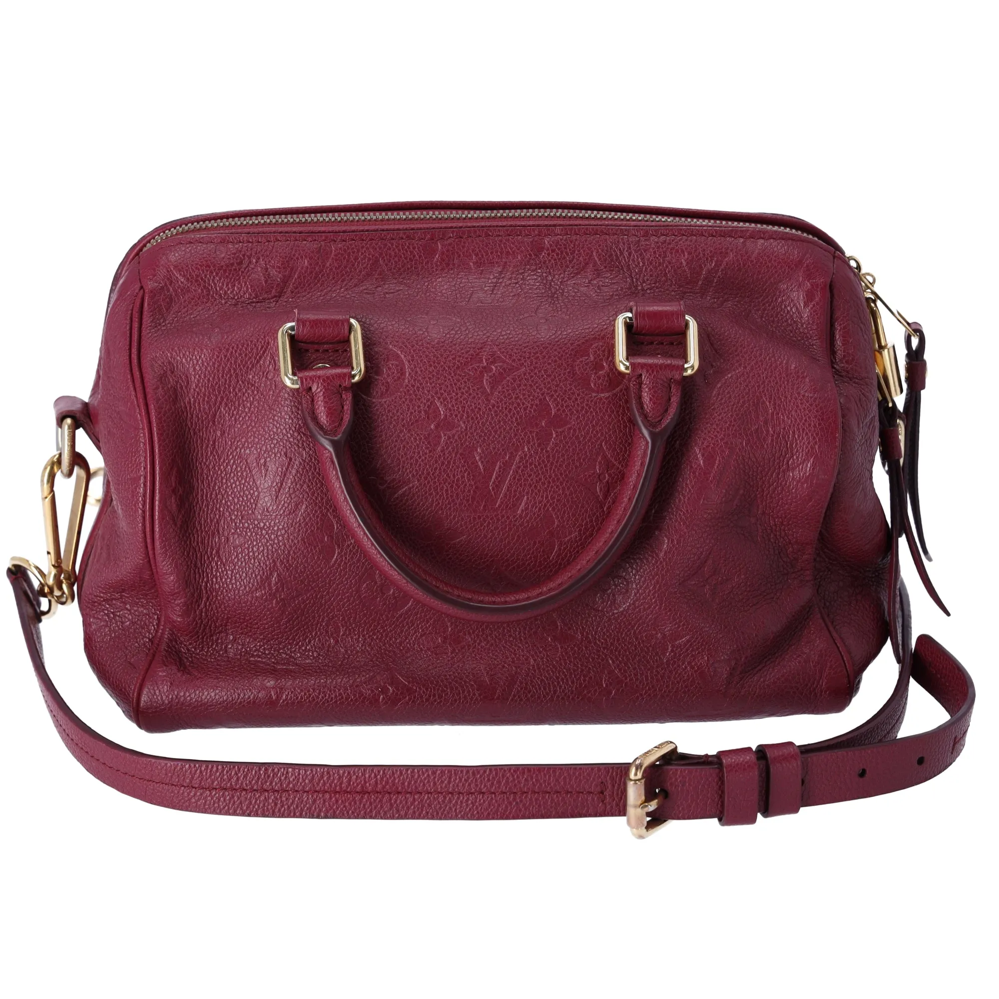 Louis Vuitton Speedy Bandouliere 25 Monogram Empreinte Handbag M40764 Aurore sold by Gaby's Bags product image thumbnail 3