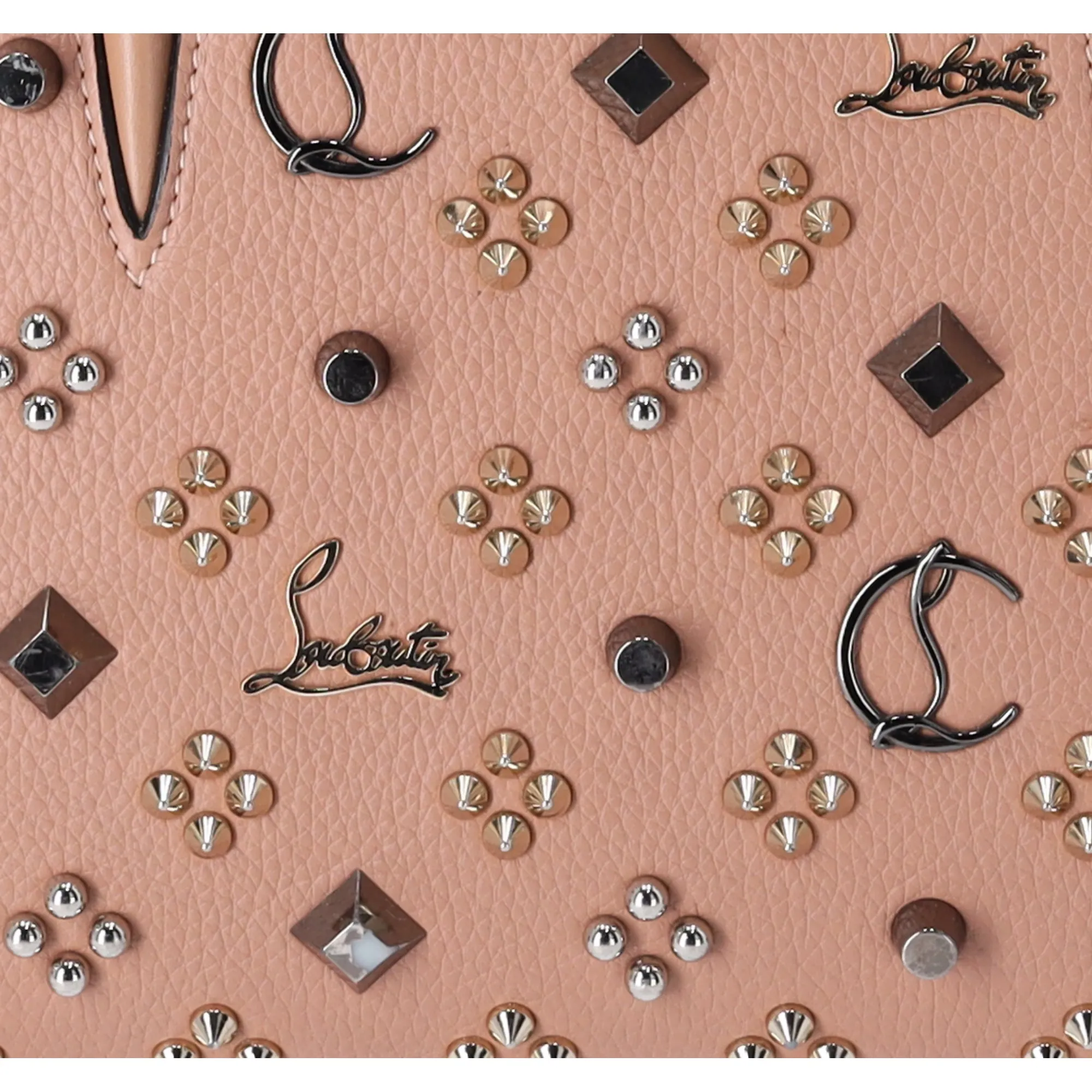 Christian Louboutin Paloma S Medium Tote Bag Pink Leather Studded sold by Gaby's Bags product image thumbnail 5