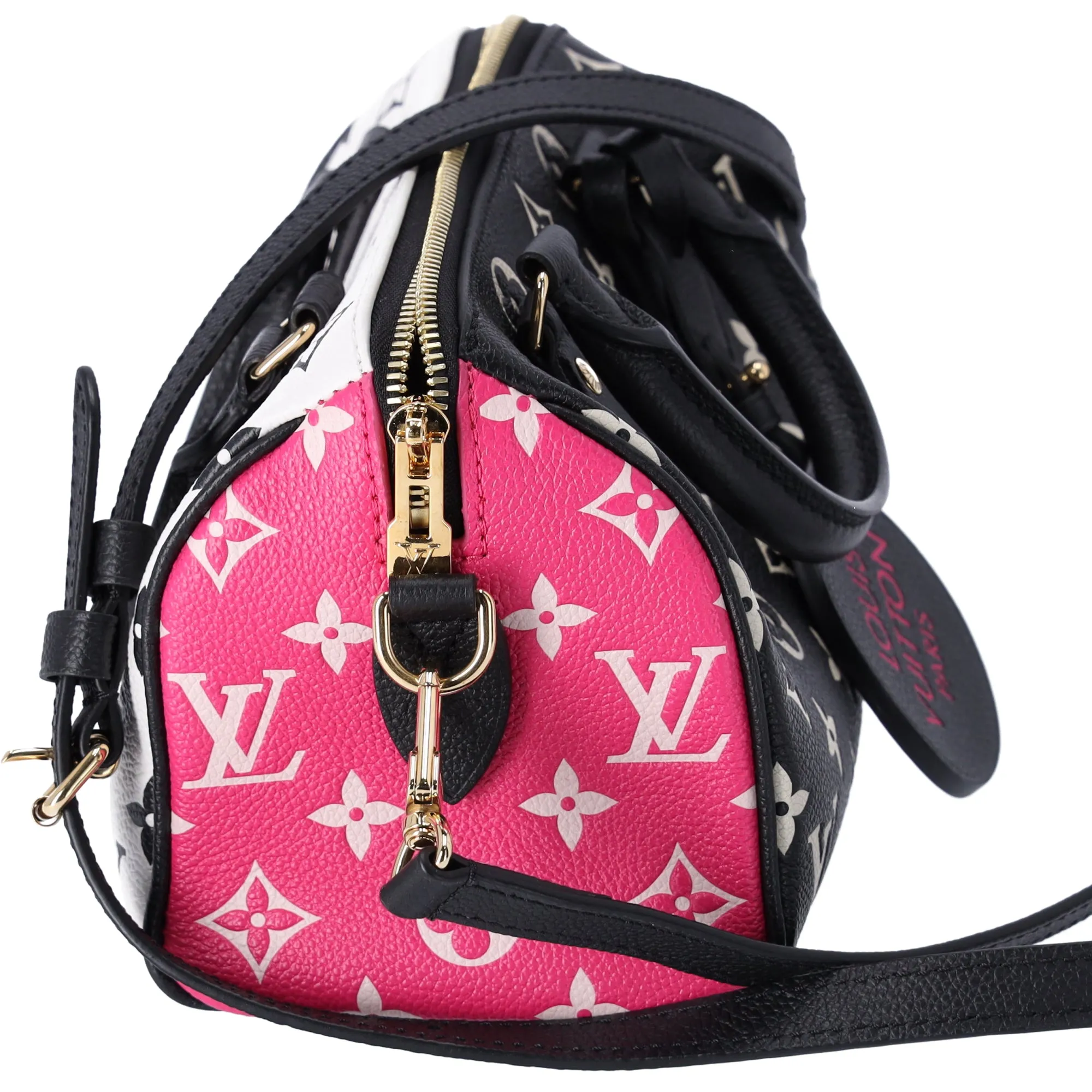 Louis Vuitton Spring in the City Speedy Bandouliere 20 Monogram Empreinte sold by Gaby's Bags product image thumbnail 4