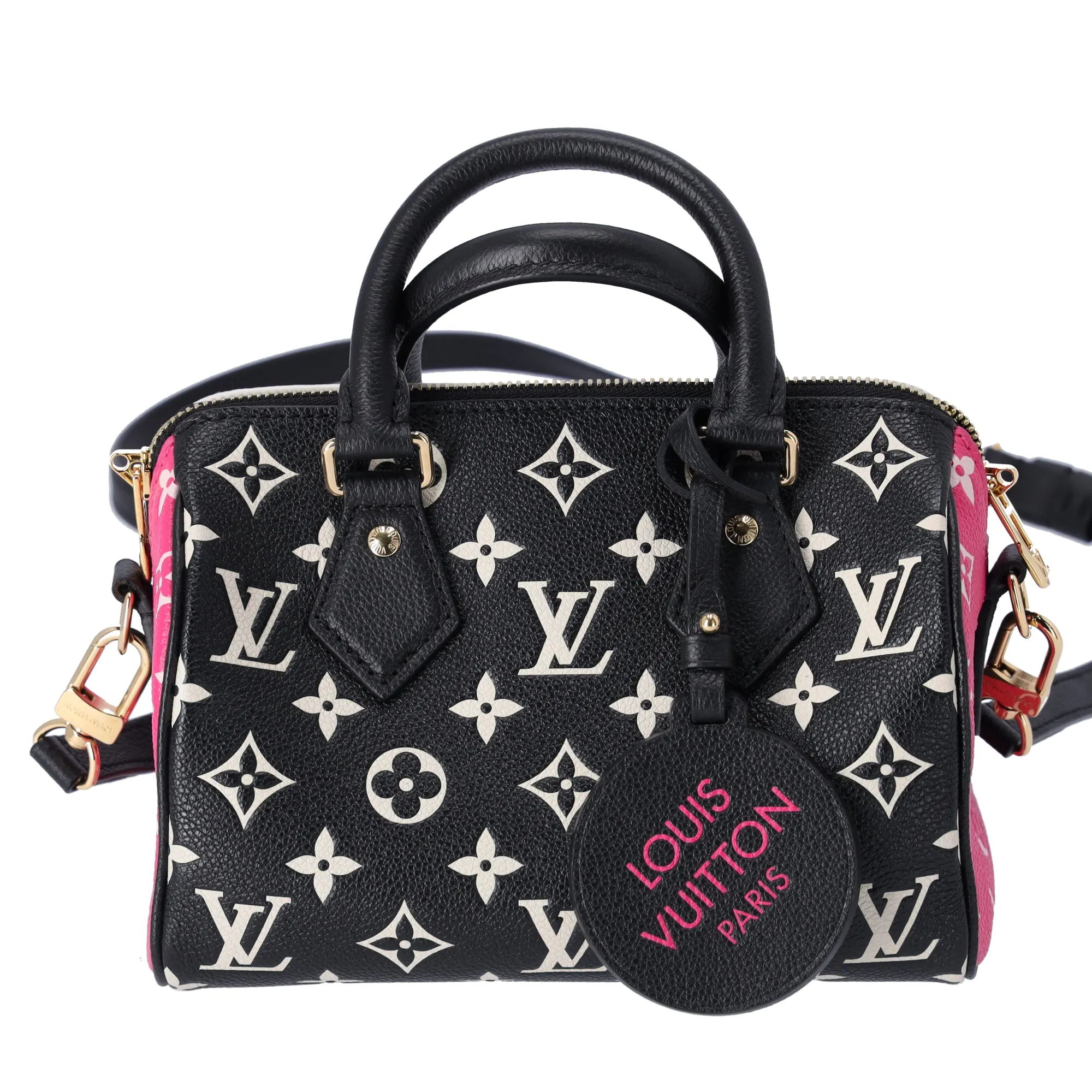 Louis Vuitton Spring in the City Speedy Bandouliere 20 Monogram Empreinte sold by Gaby's Bags