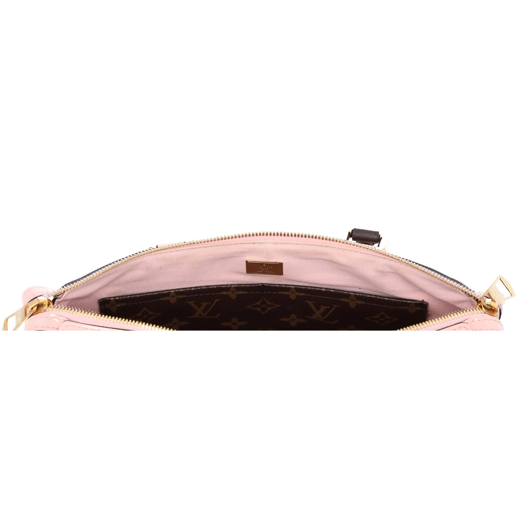 Louis Vuitton Vernis Mirror Tote Pink Rose Ballerine Patent Leather M54639 sold by Gaby's Bags product image thumbnail 3