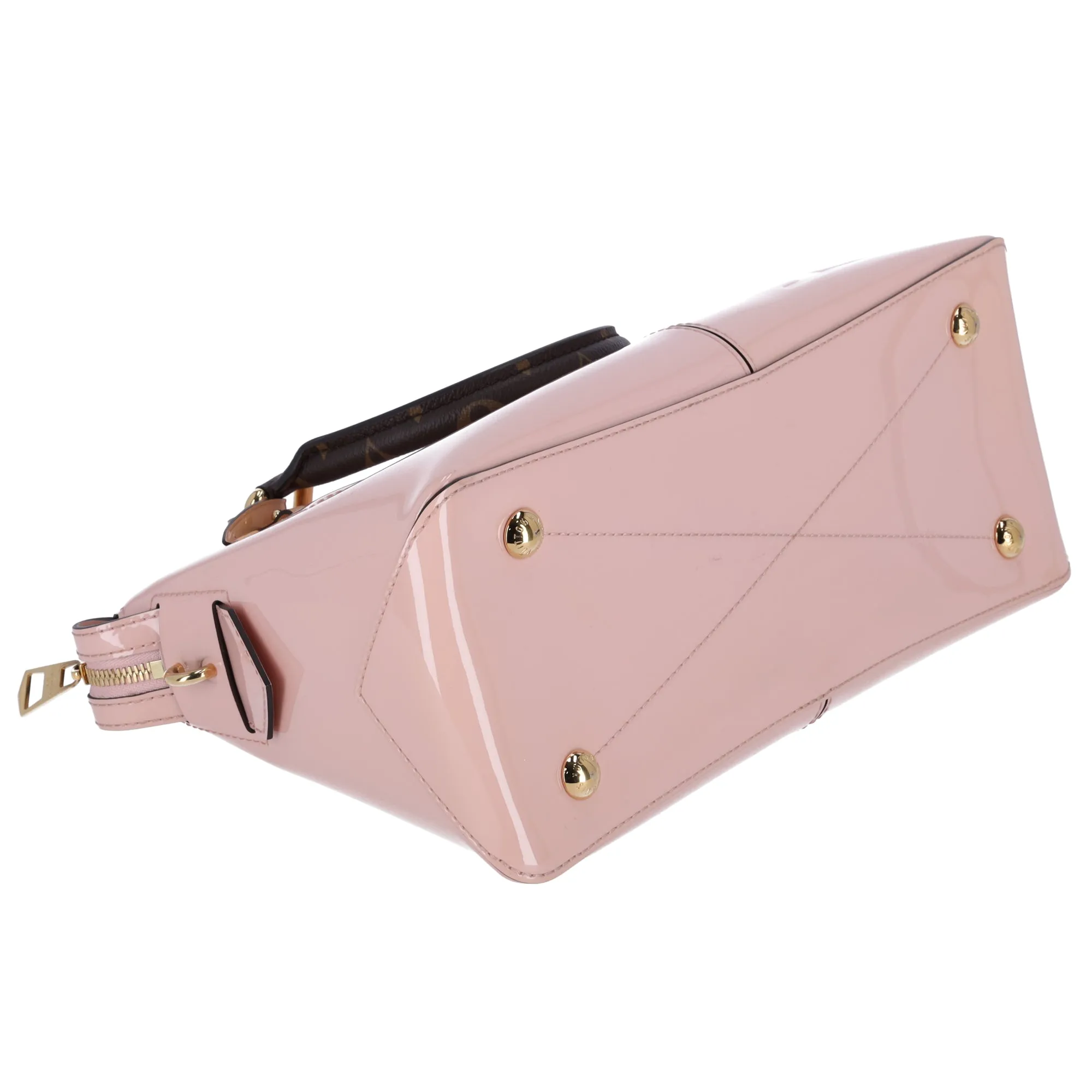 Louis Vuitton Vernis Mirror Tote Pink Rose Ballerine Patent Leather M54639 sold by Gaby's Bags product image thumbnail 2