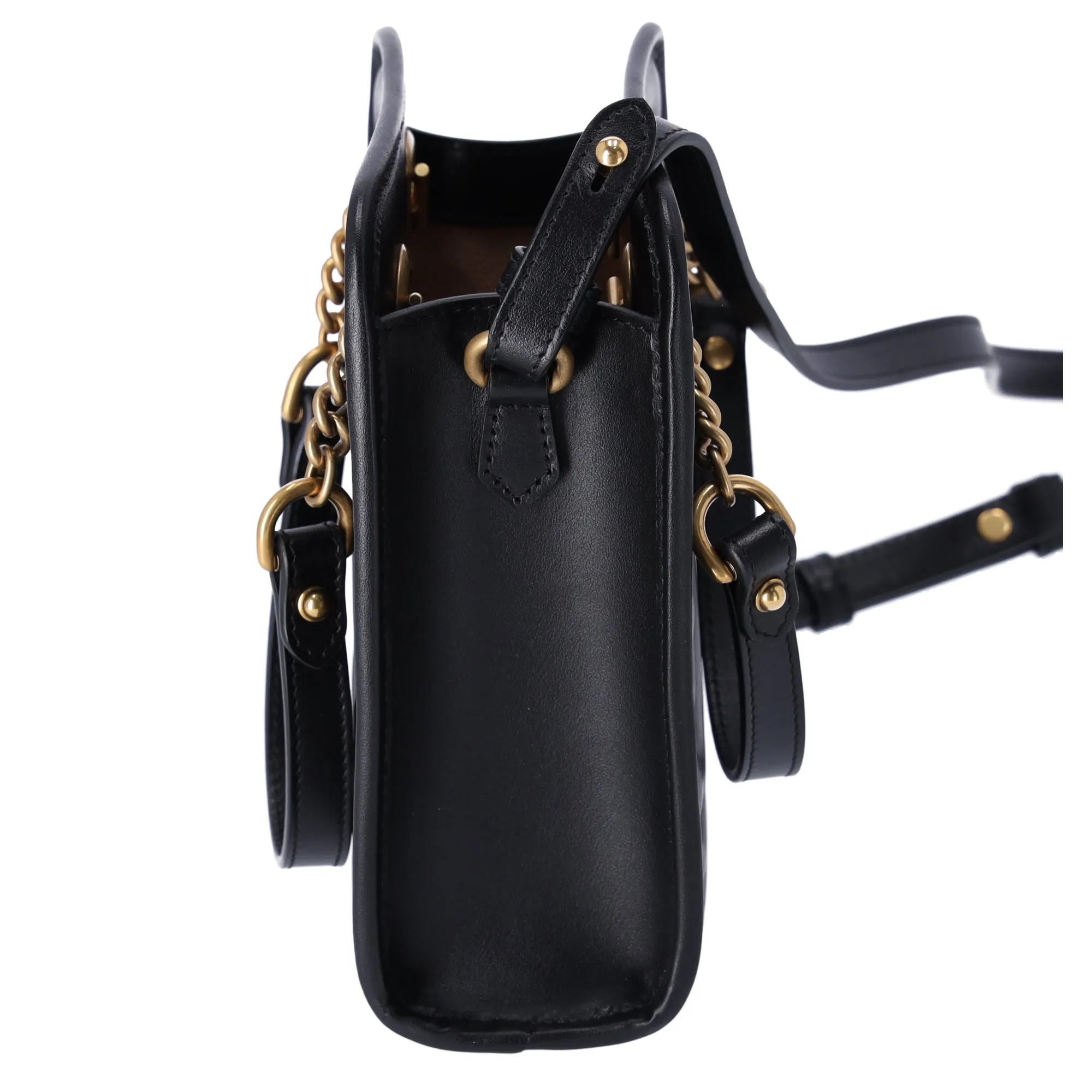 GUCCI GG Marmont NS Handbag Crossbody 696123 Black Leather sold by Gaby's Bags product image thumbnail 2