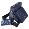 Louis Vuitton Trio Messenger Watercolor Summer Collection Navy sold by Gaby's Bags