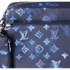 Louis Vuitton Trio Messenger Watercolor Summer Collection Navy sold by Gaby's Bags