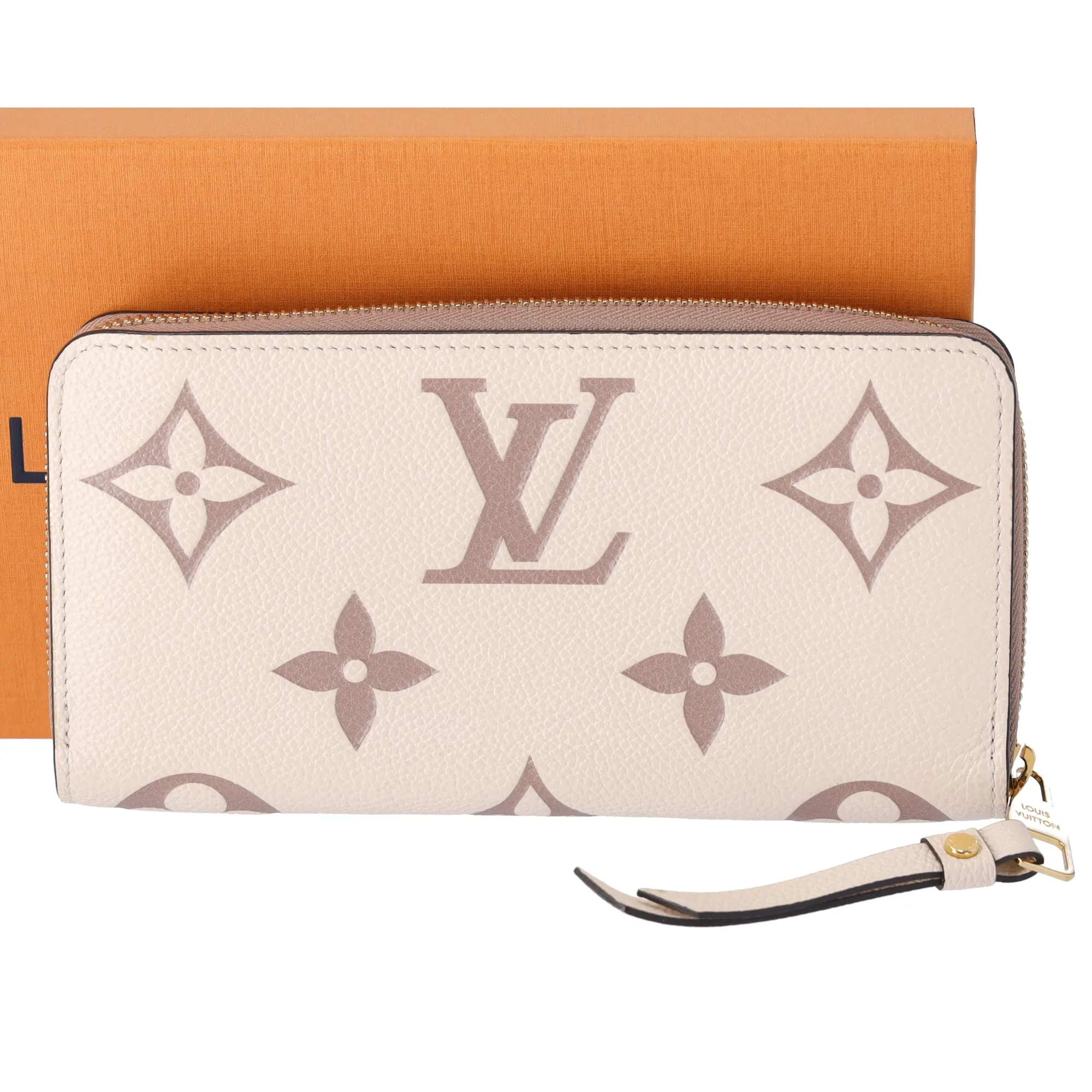 Louis Vuitton Zippy Wallet Bicolor Monogram Amplant M80116 Creme Bois de Rose sold by Gaby's Bags product image thumbnail 2