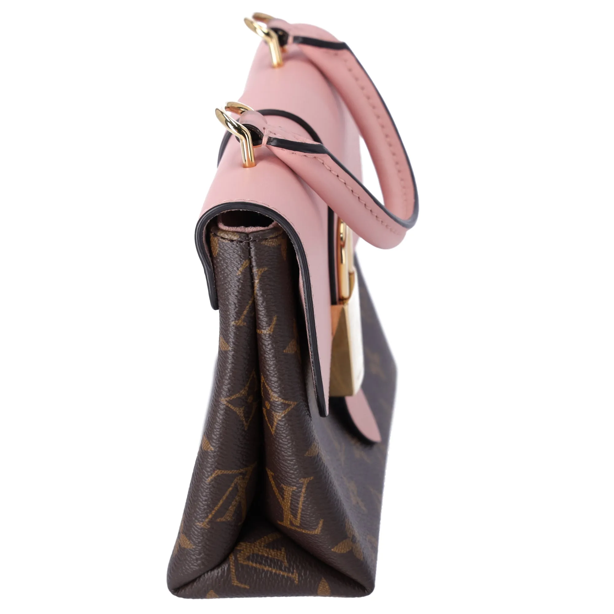 Louis Vuitton Locky BB Monogram Handbag M44080 Rose Poudre Pink Brown sold by Gaby's Bags product image thumbnail 5