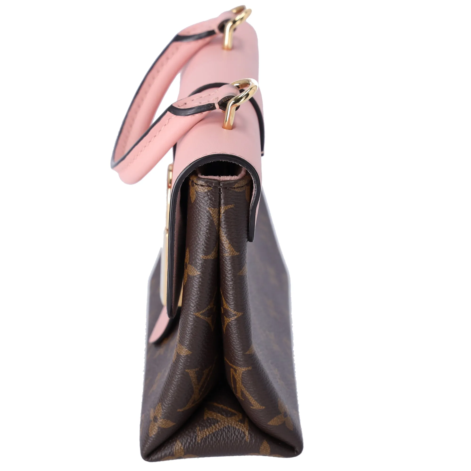 Louis Vuitton Locky BB Monogram Handbag M44080 Rose Poudre Pink Brown sold by Gaby's Bags product image thumbnail 3