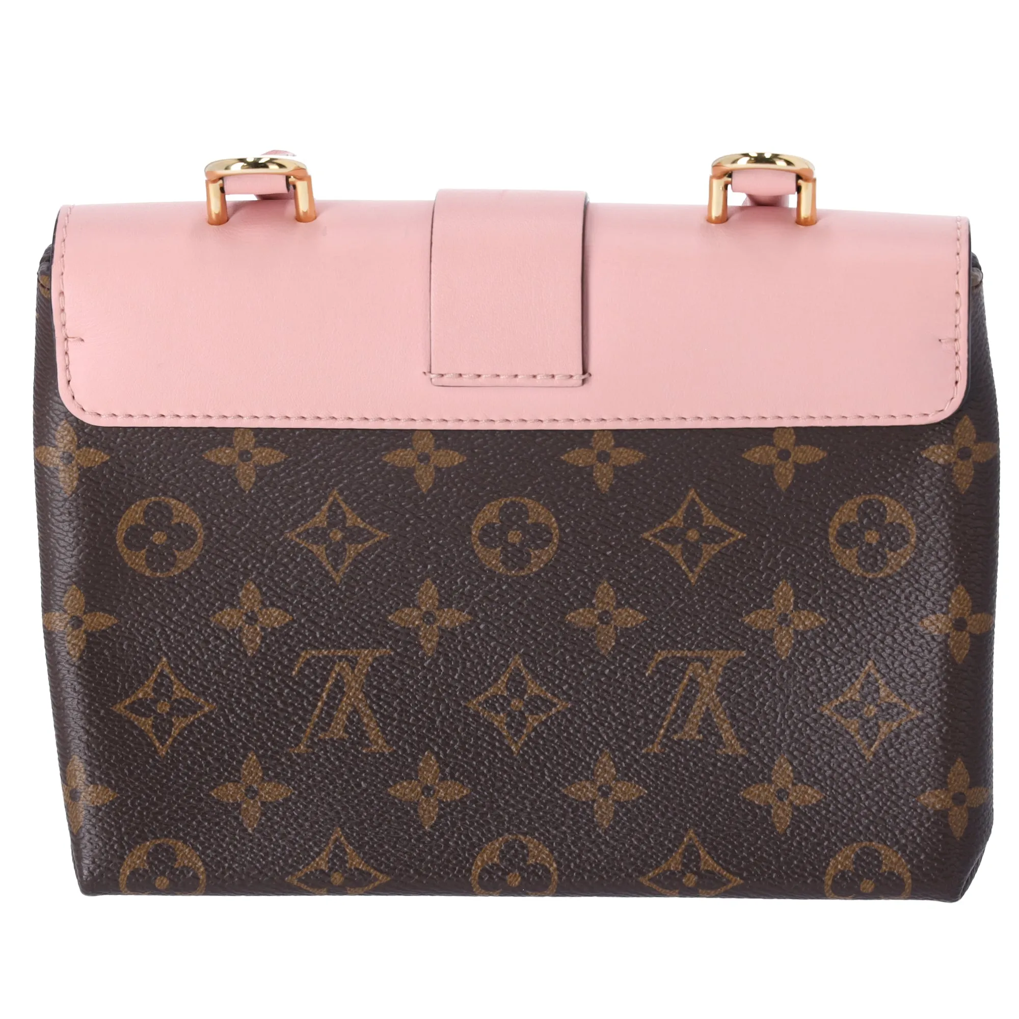 Louis Vuitton Locky BB Monogram Handbag M44080 Rose Poudre Pink Brown sold by Gaby's Bags product image thumbnail 4