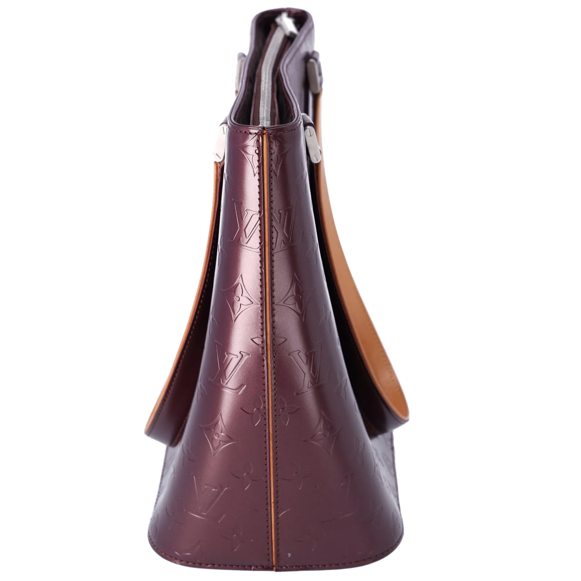 Louis Vuitton Stockton Monogram Matte Tote Bag M55116 Violet sold by Gaby's Bags product image thumbnail 5