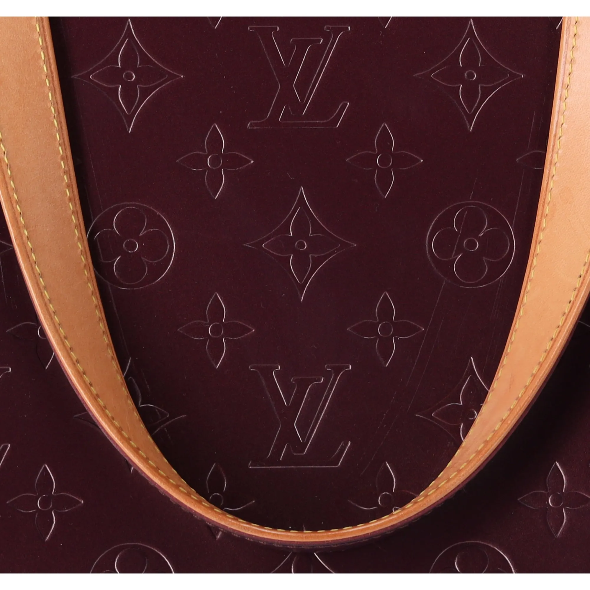Louis Vuitton Stockton Monogram Matte Tote Bag M55116 Violet sold by Gaby's Bags product image thumbnail 2