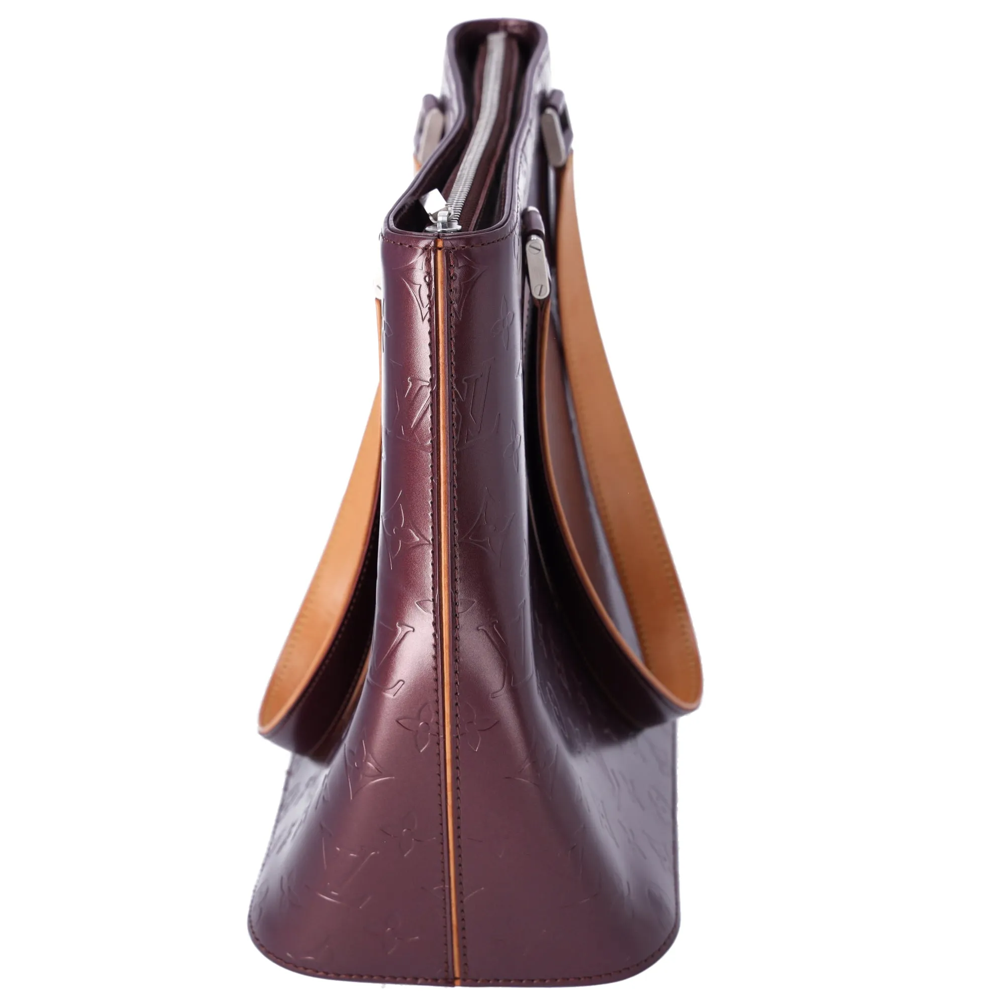 Louis Vuitton Stockton Monogram Matte Tote Bag M55116 Violet sold by Gaby's Bags product image thumbnail 3