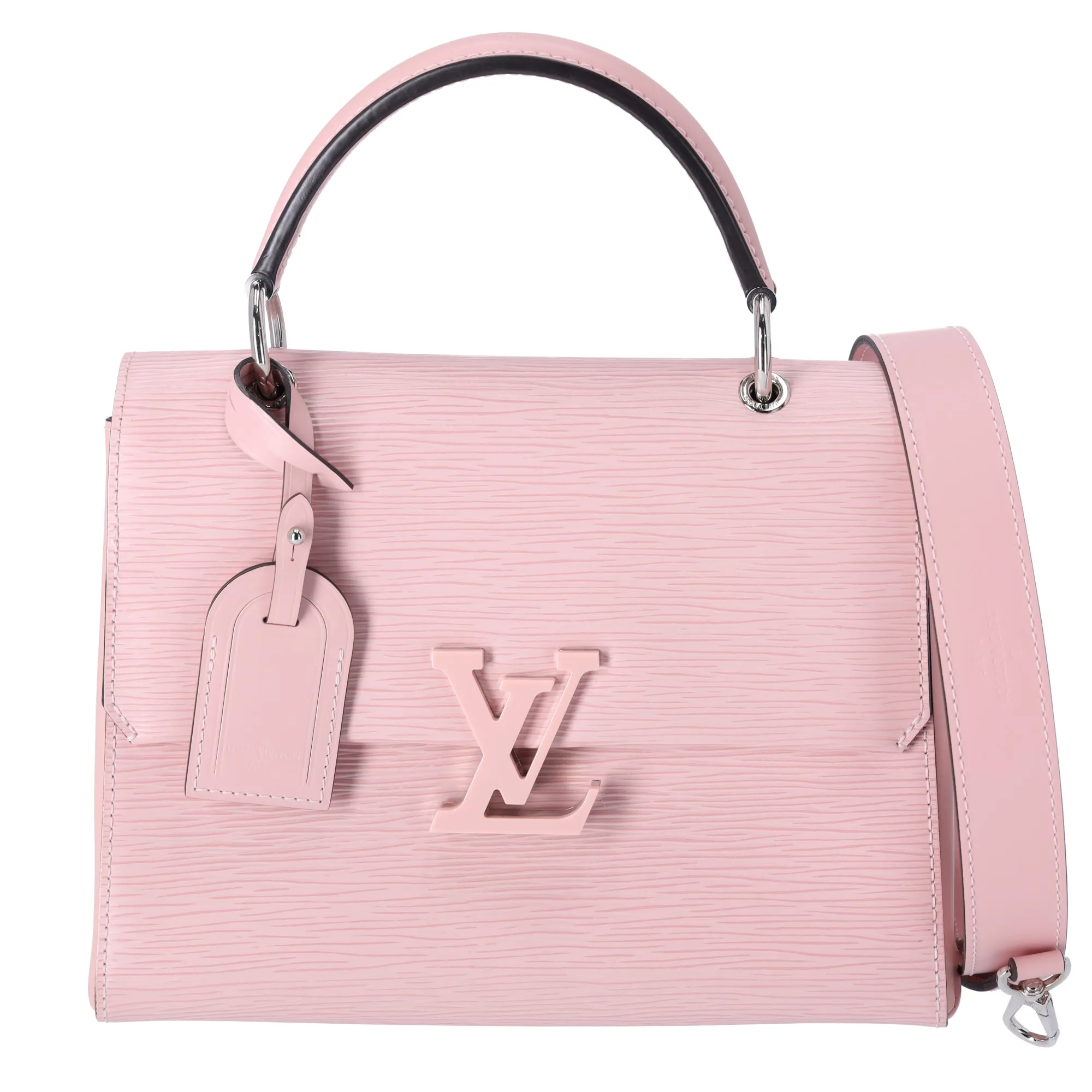 Louis Vuitton Grenelle PM Bag Rose Ballerine Pink Epi Leather sold by Gaby's Bags